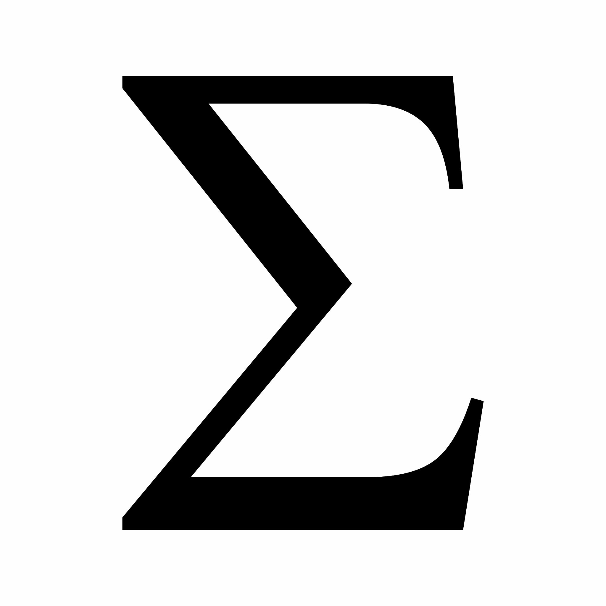sigma sign