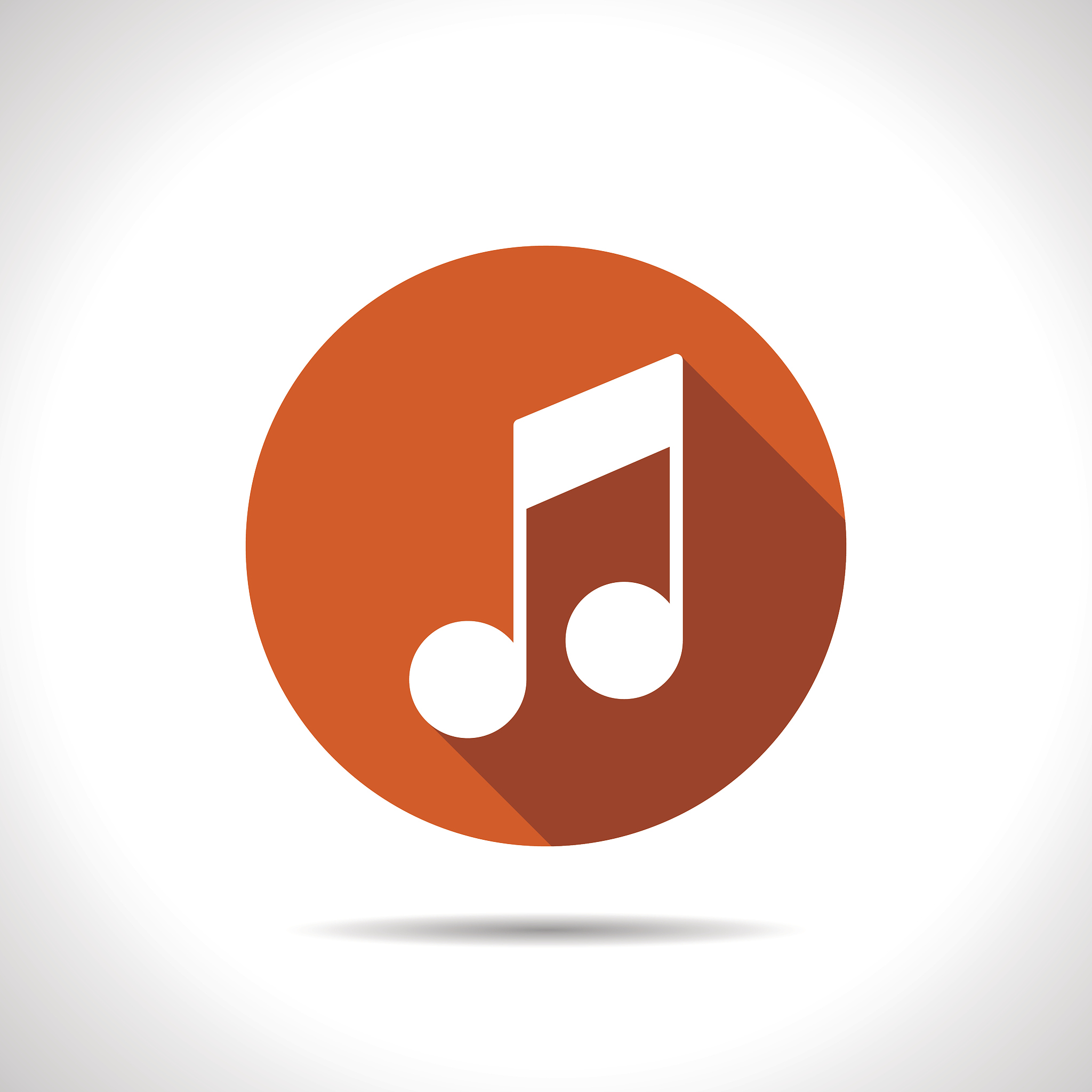 music note vector icon