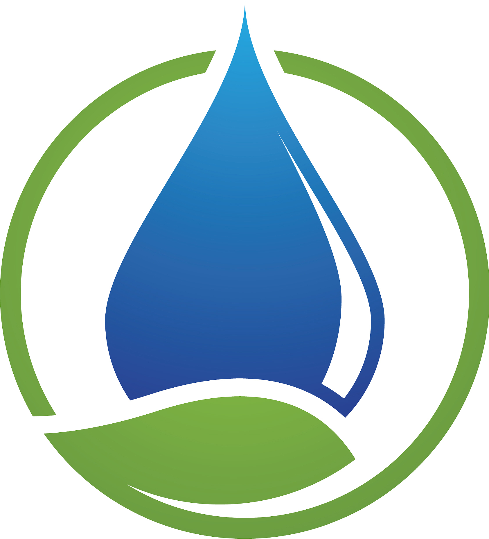 water drop logo template design