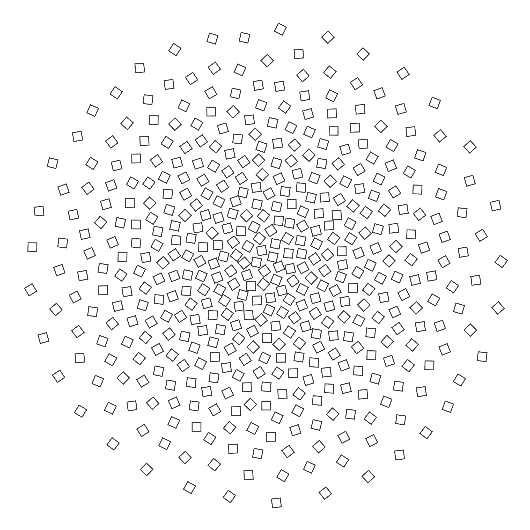 graphic vector pattern of square shapes