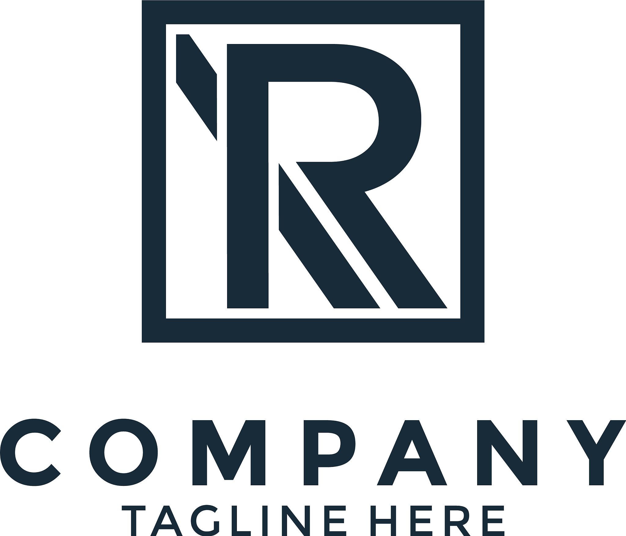 initial r logo design inspiration