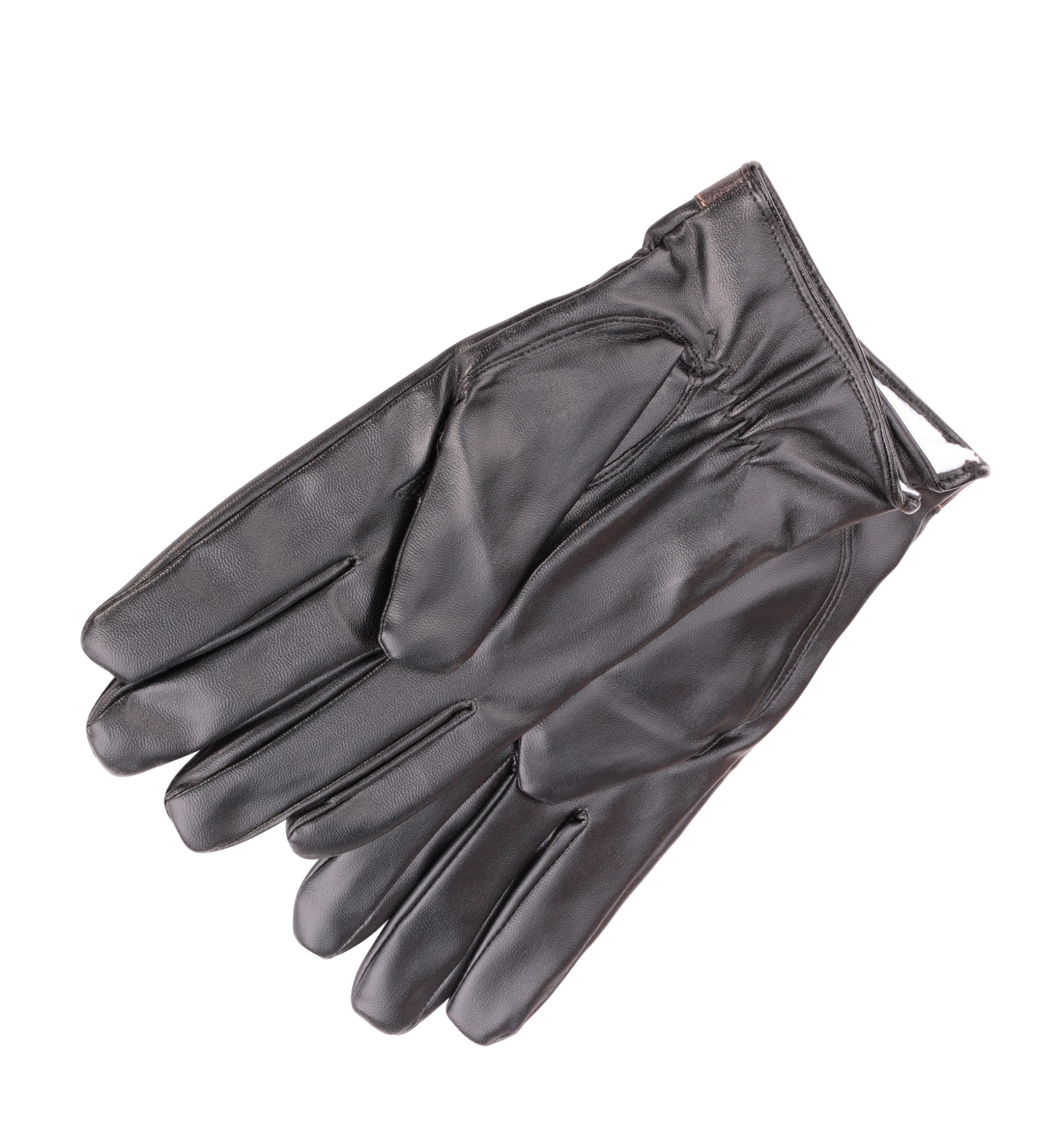 leather gloves isolated