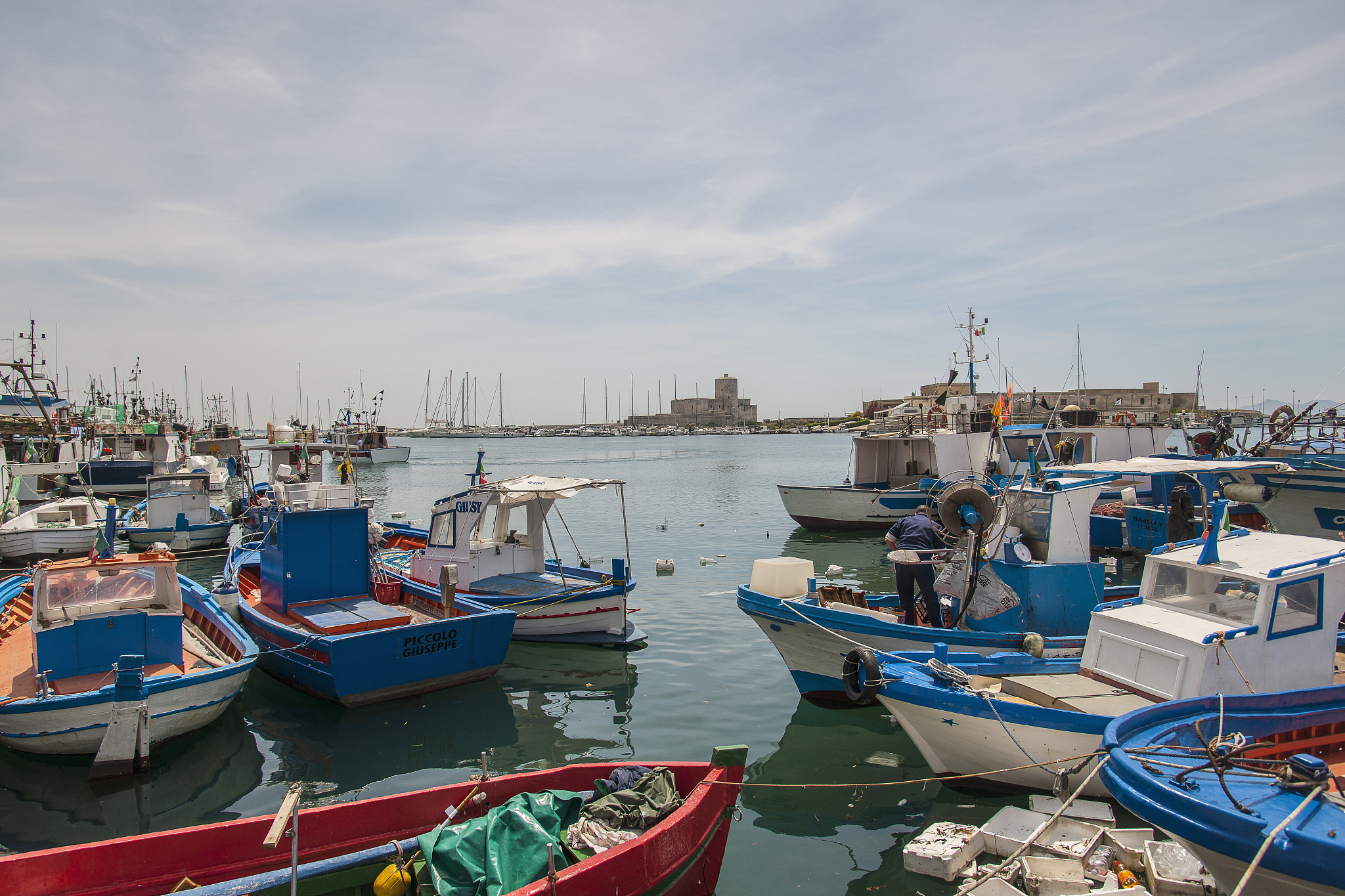 the port
