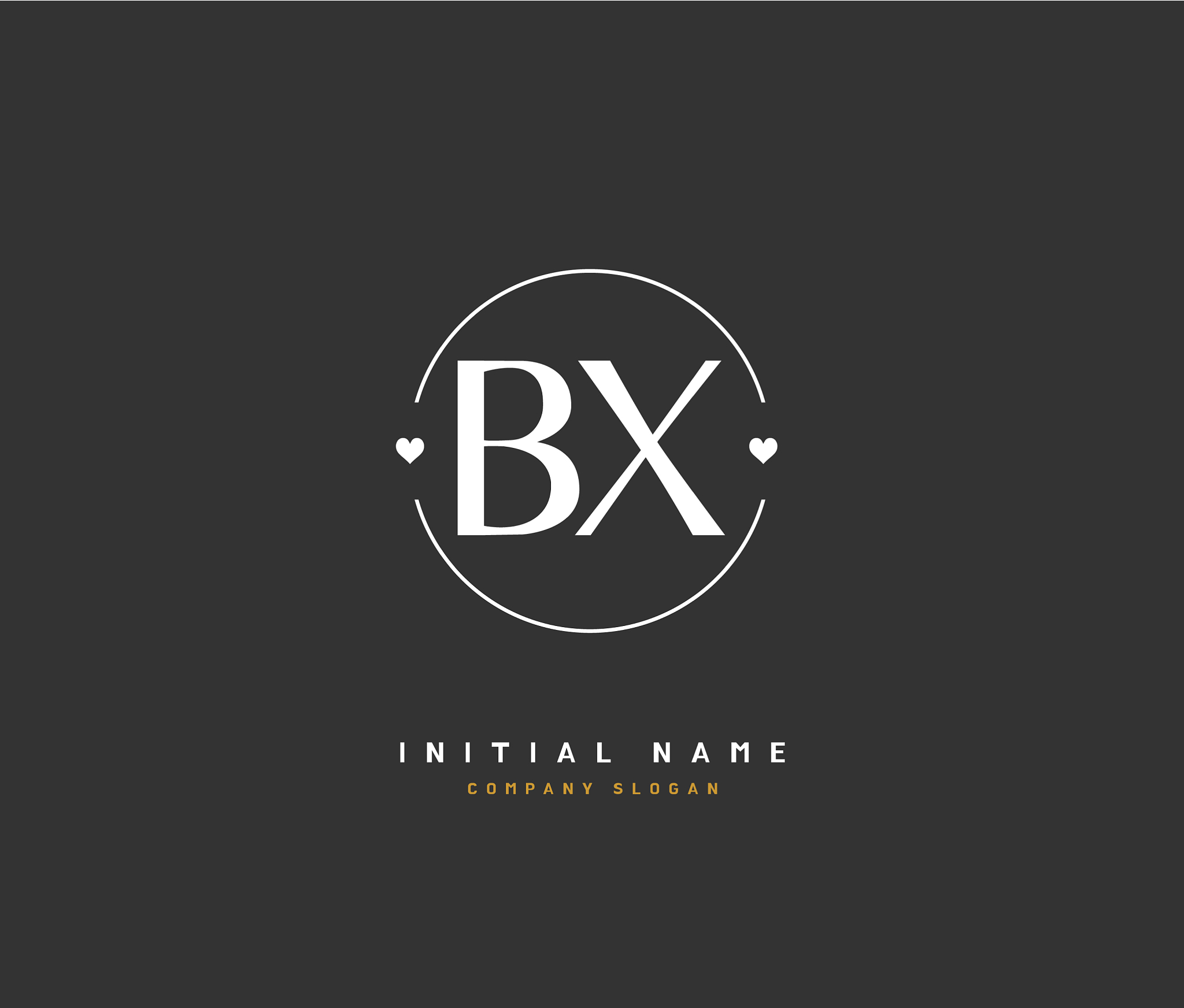 b x bx beauty initial logo handwriting logo of