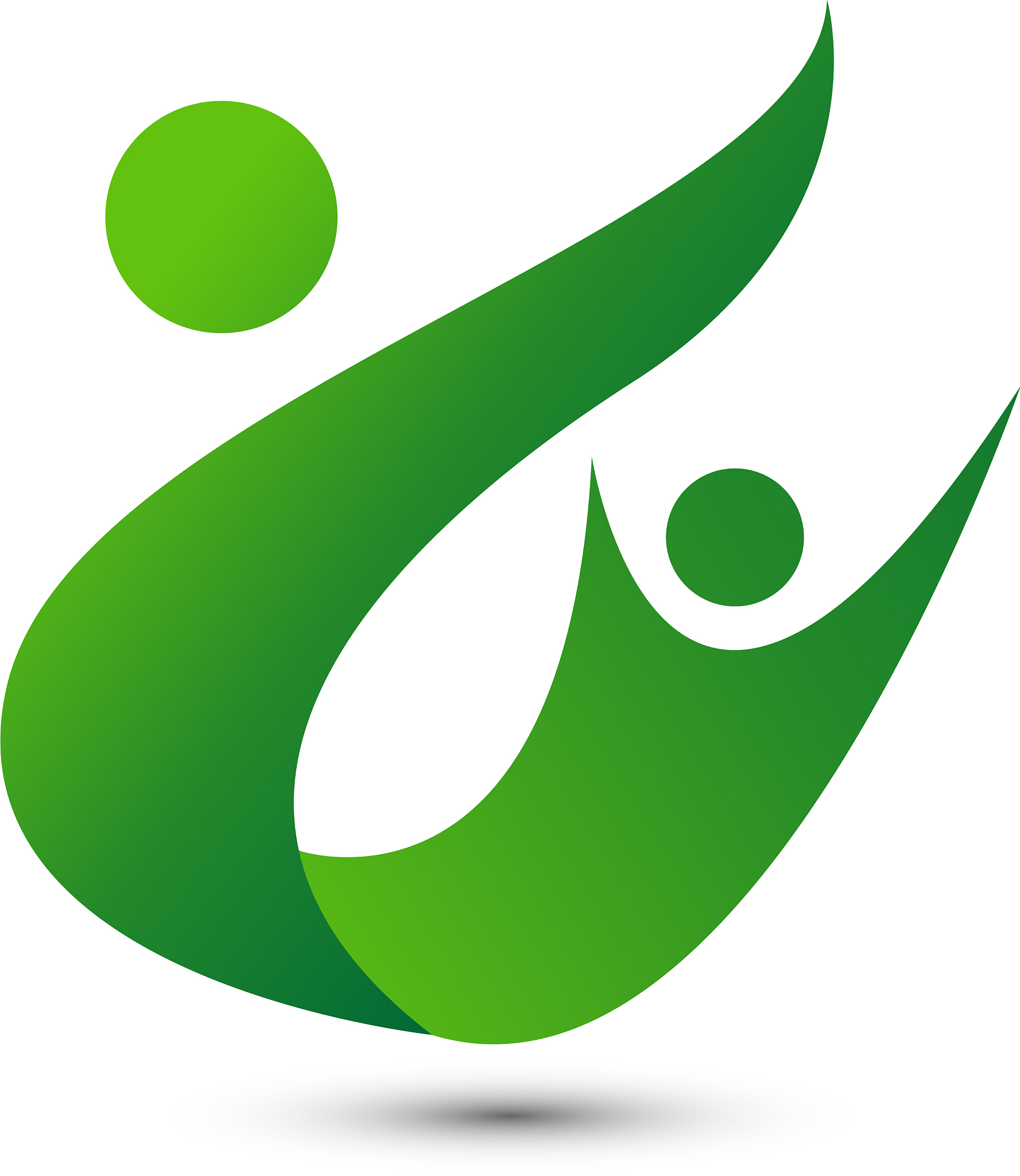 wellness people logo design template