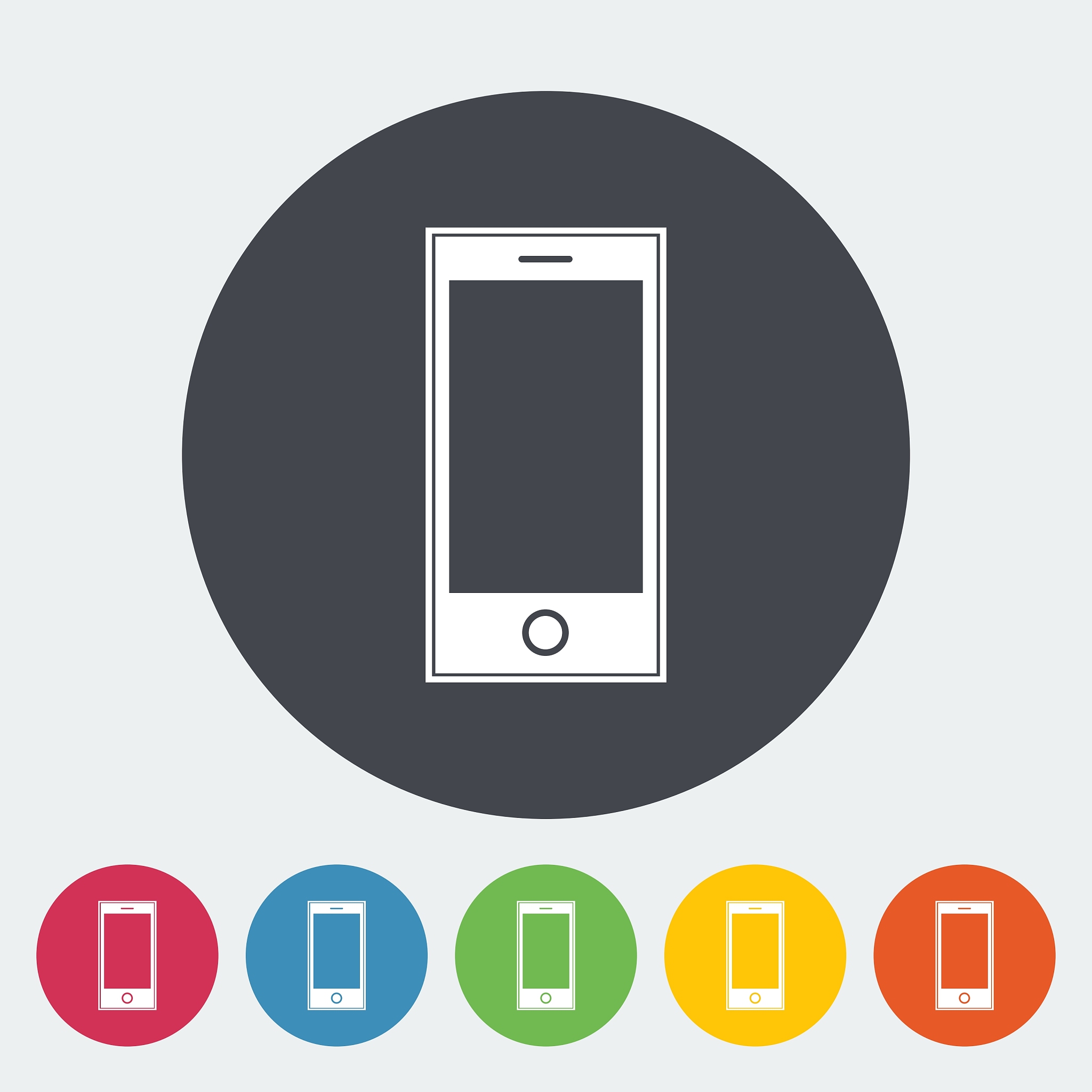 smartphone single icon