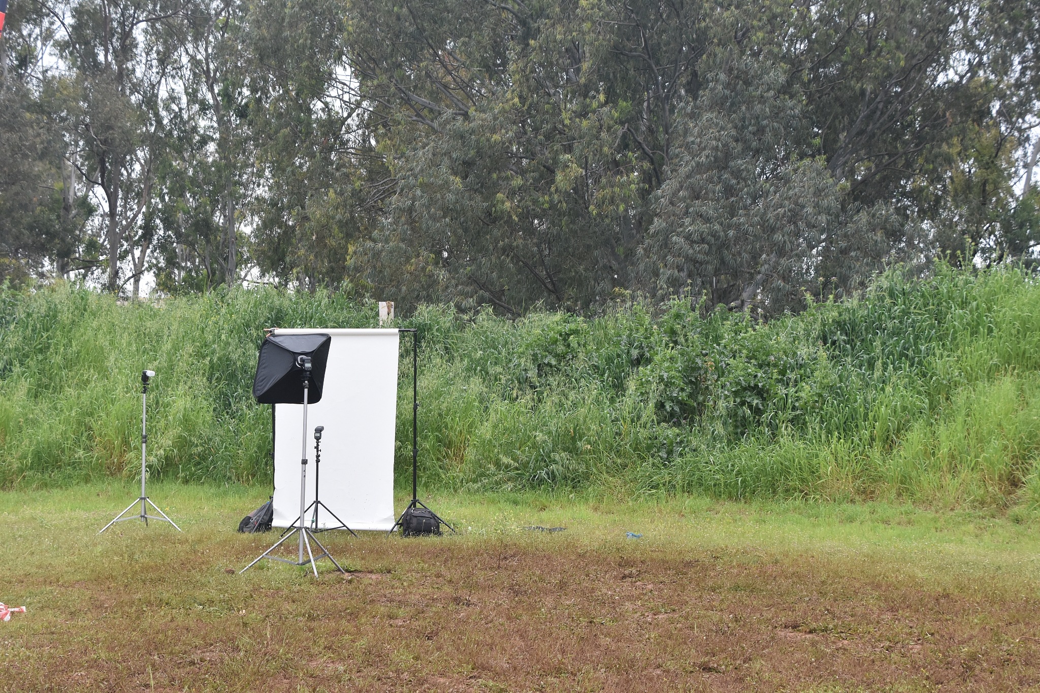 photography equipment in nature