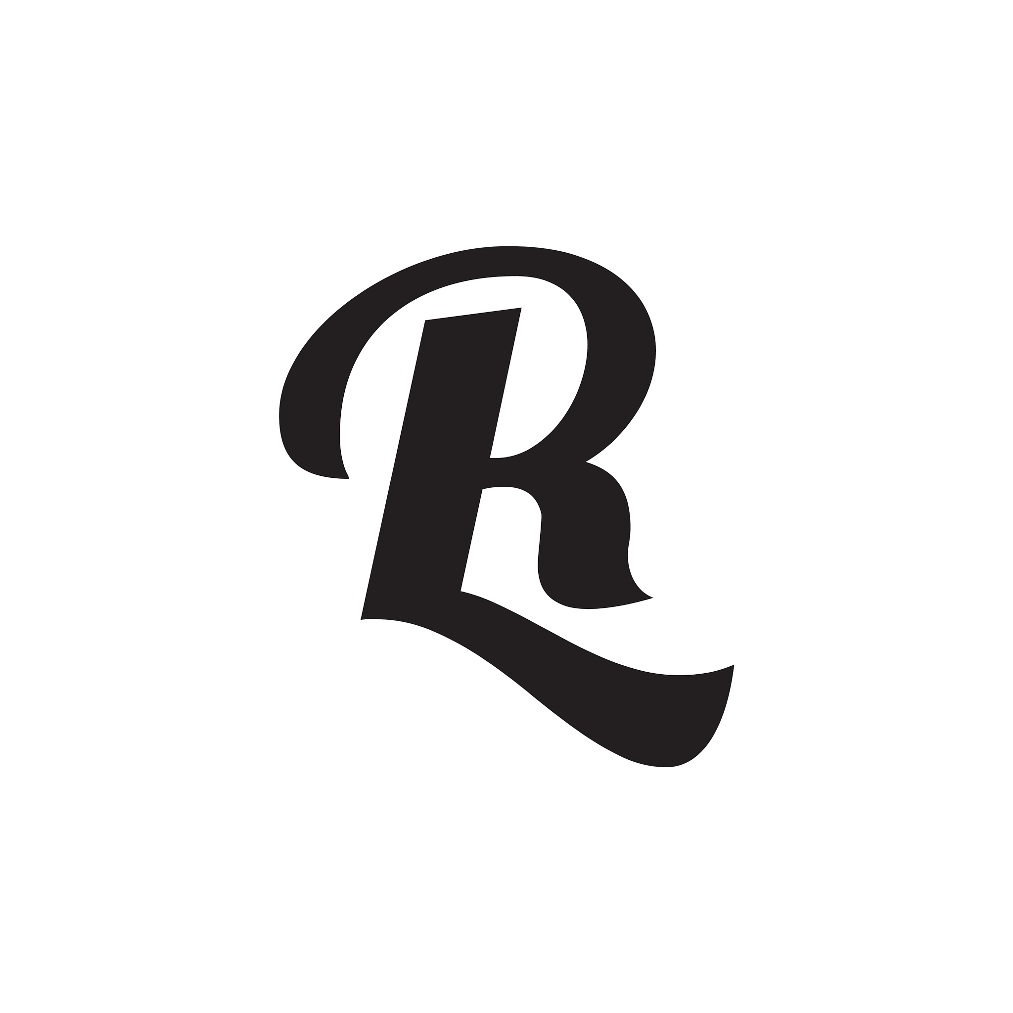 r l l r letter logo design