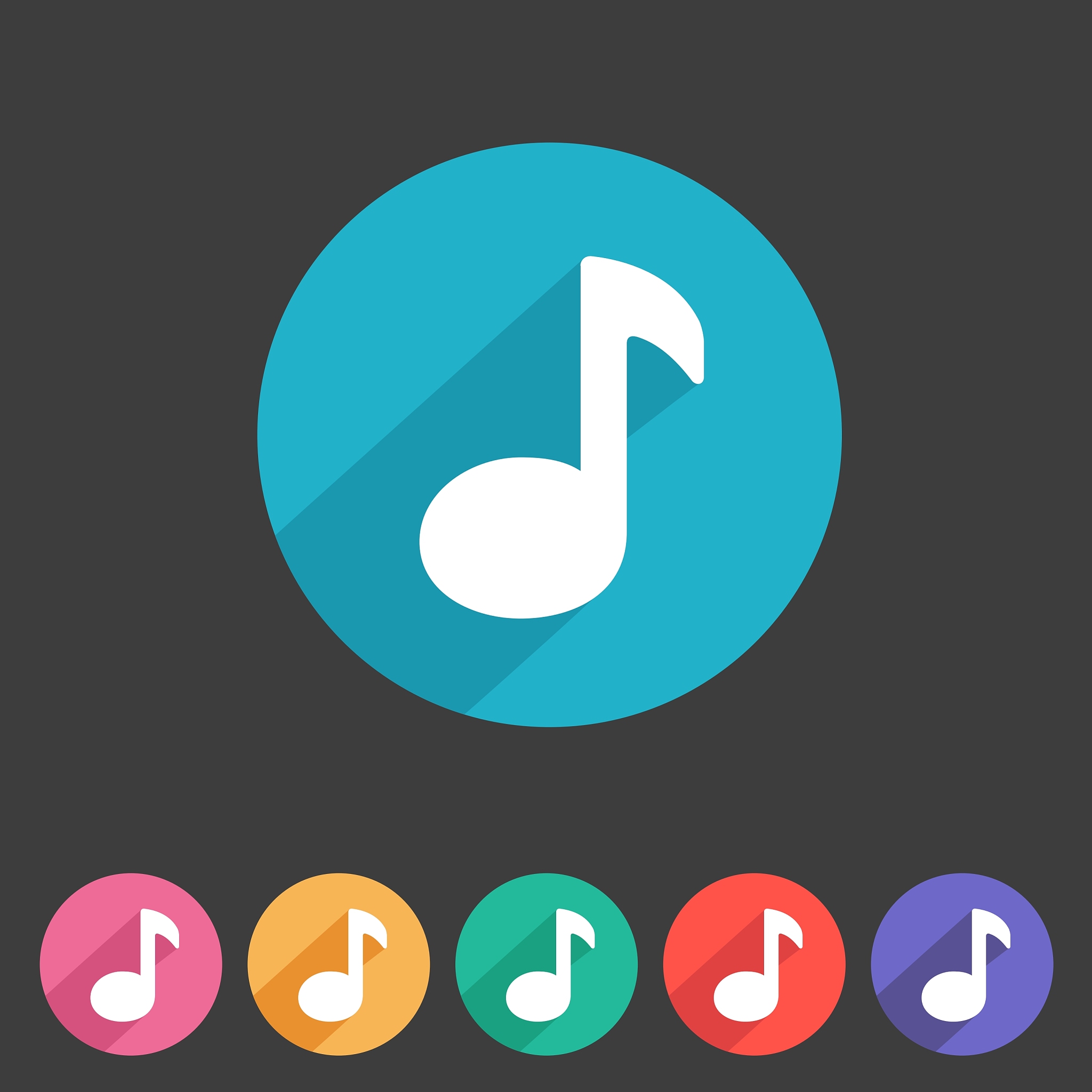 flat game graphics icon sound