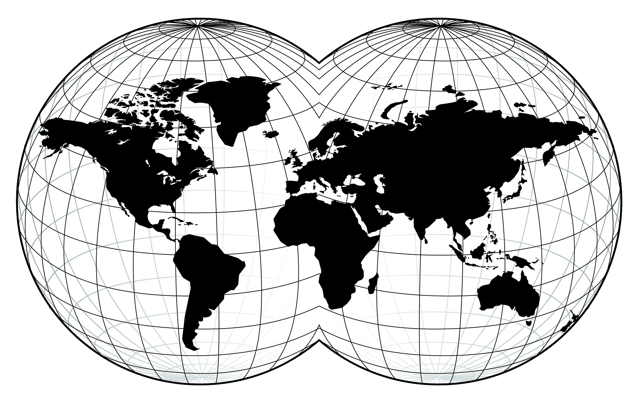 world map