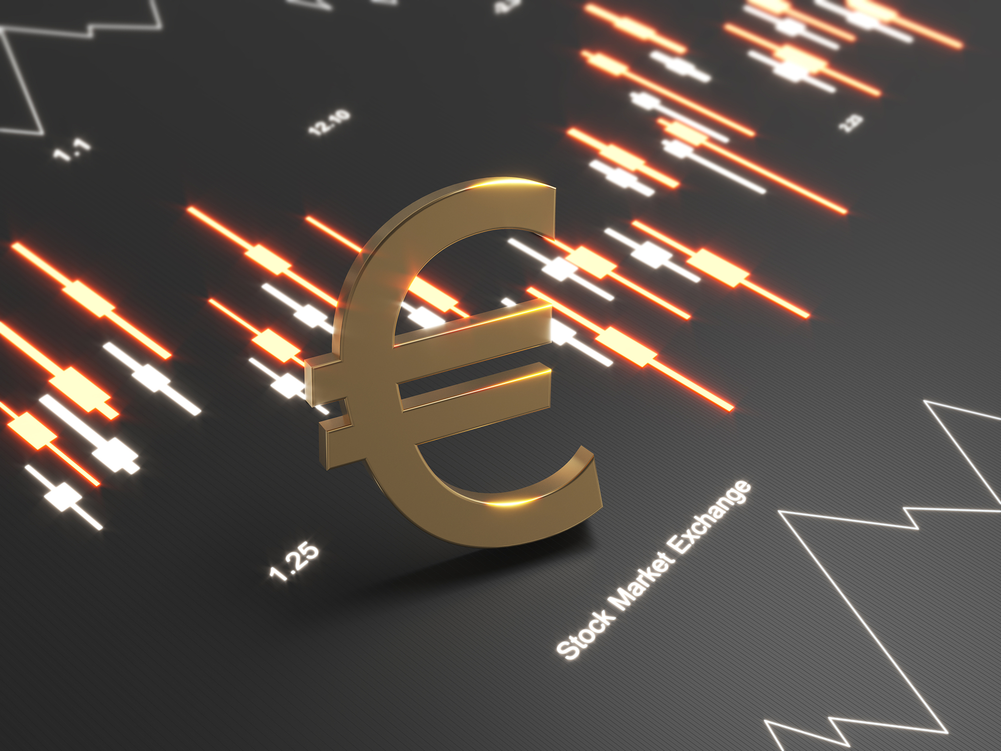 finance chart concept