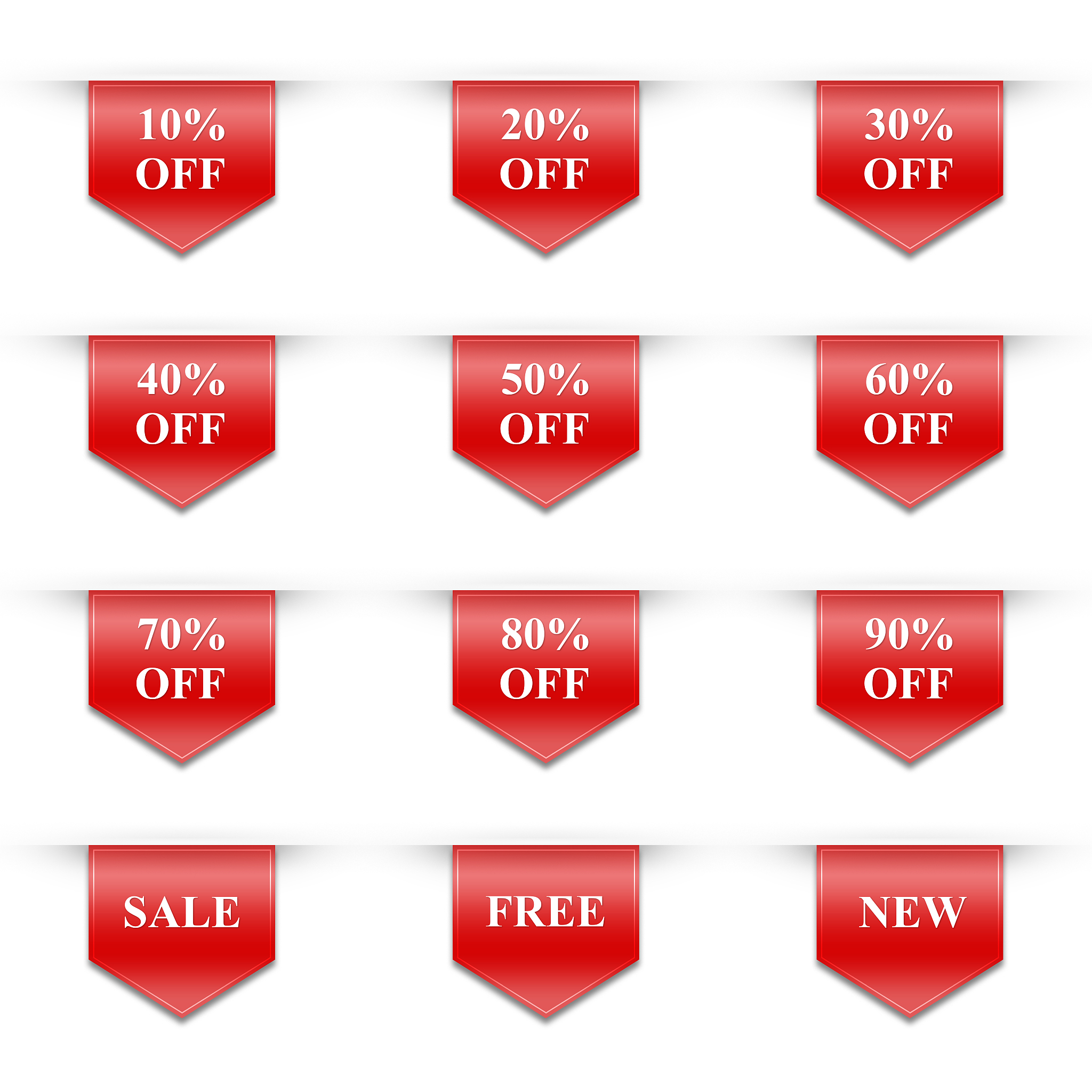 special offer sale tag discount