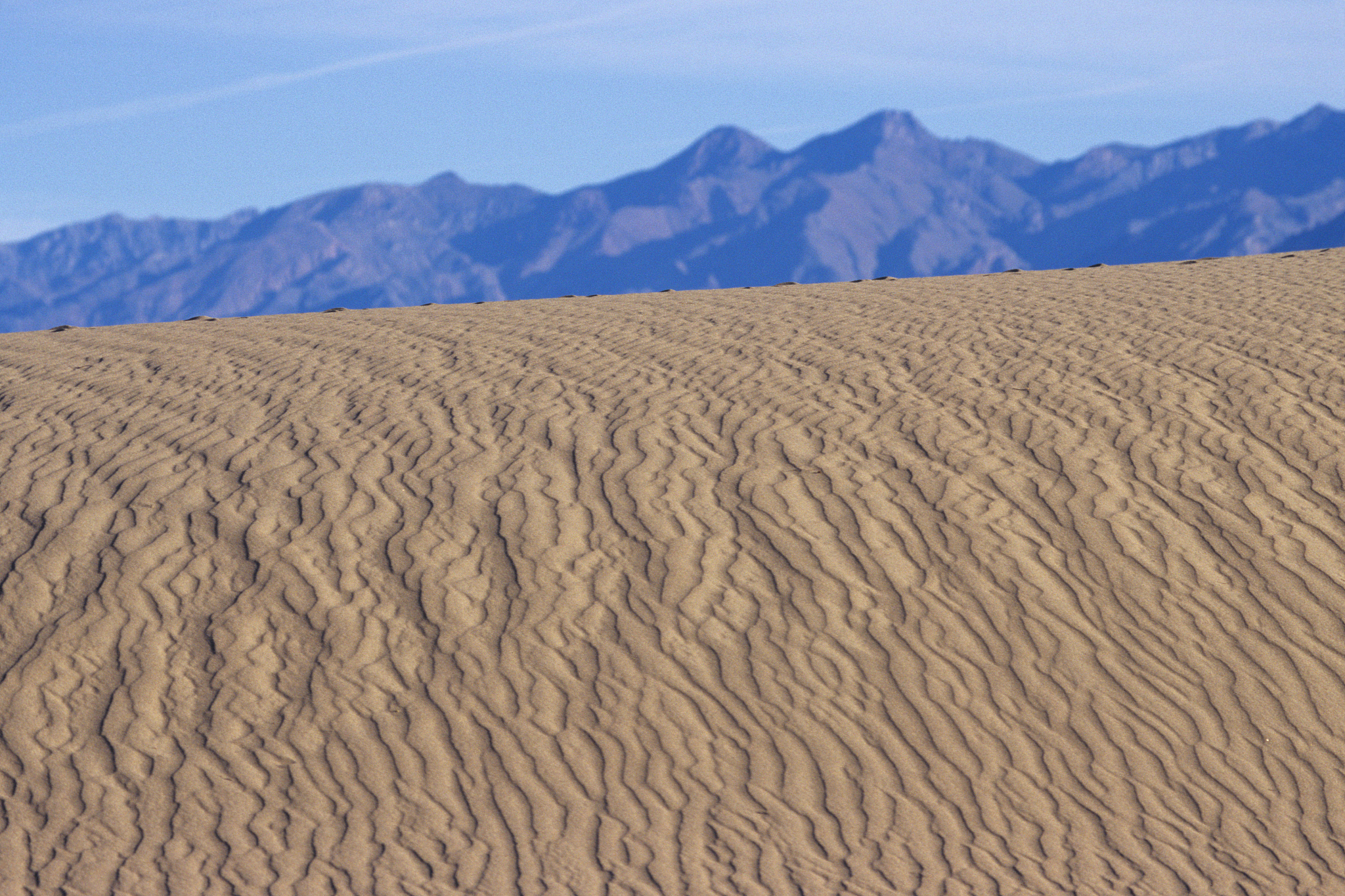 sand dunes, death valley, ca, usa