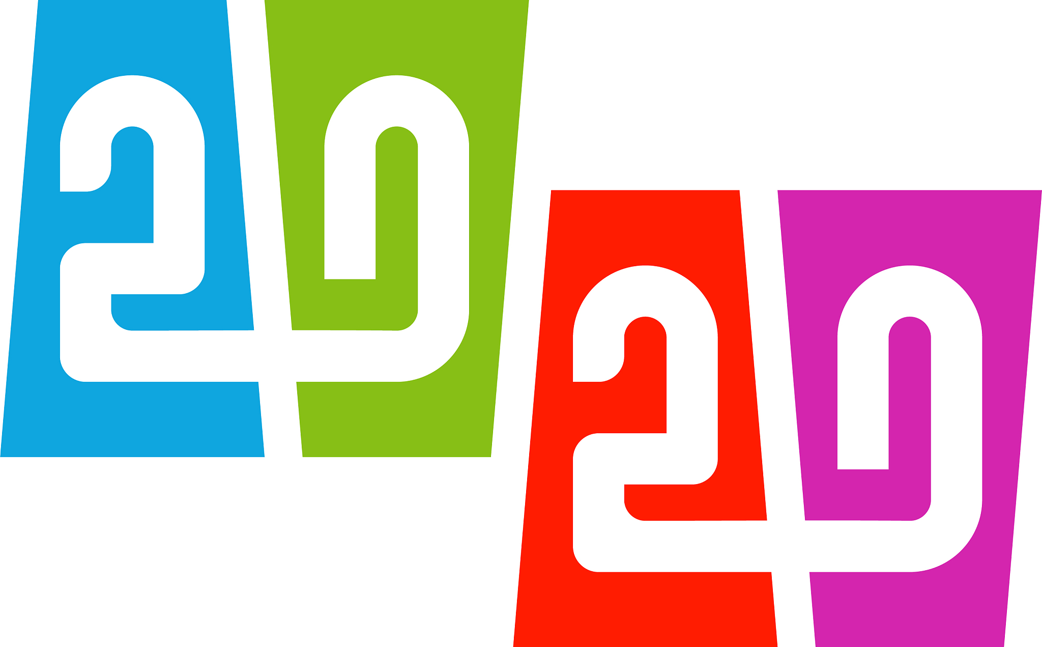 2020 logo design concept template icon symbol