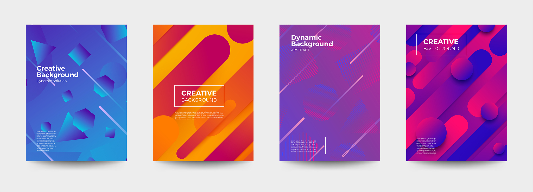cover design dynamic background