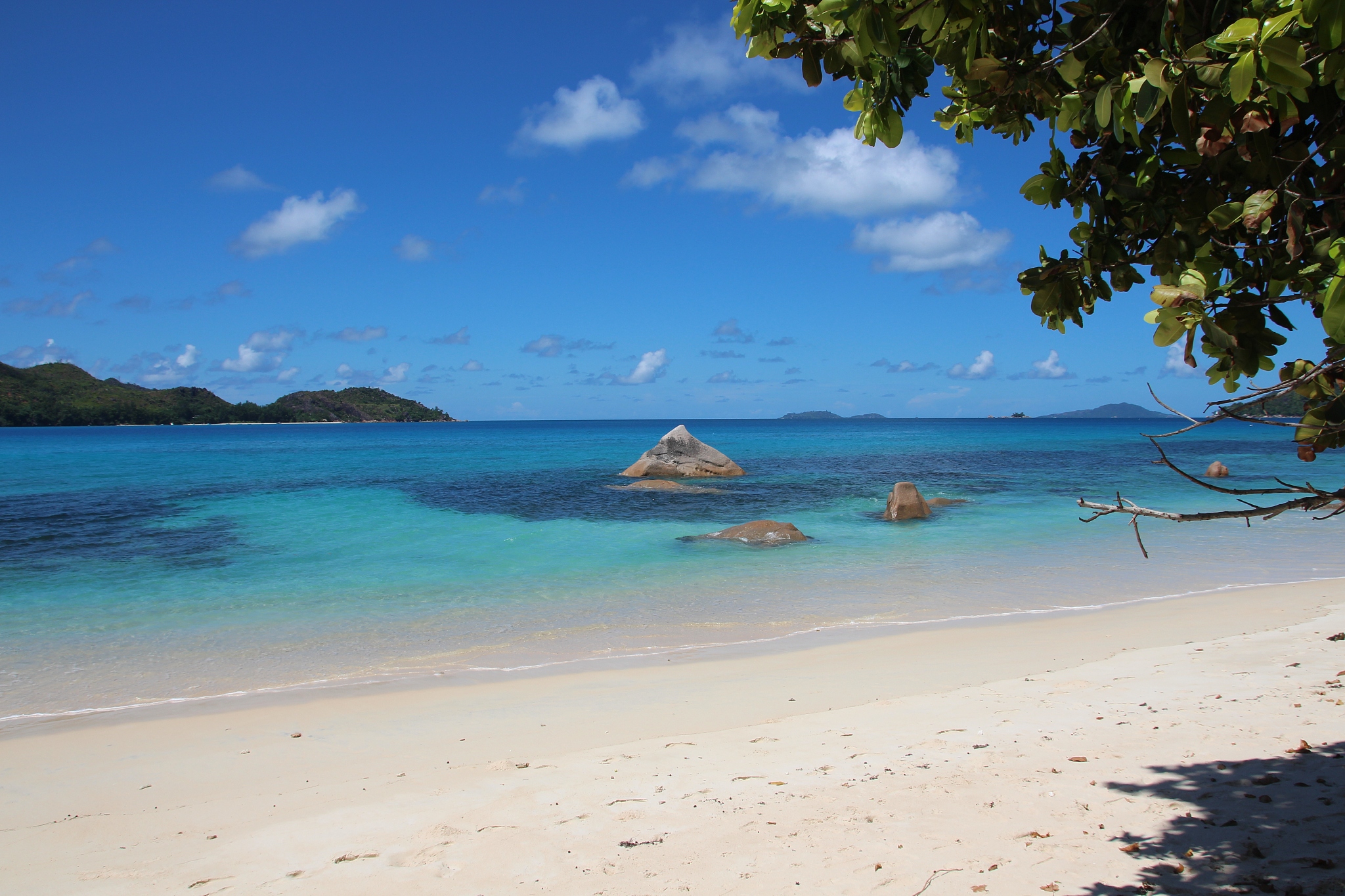 anse boudin, praslin island, seychelles, indian ocean, africa