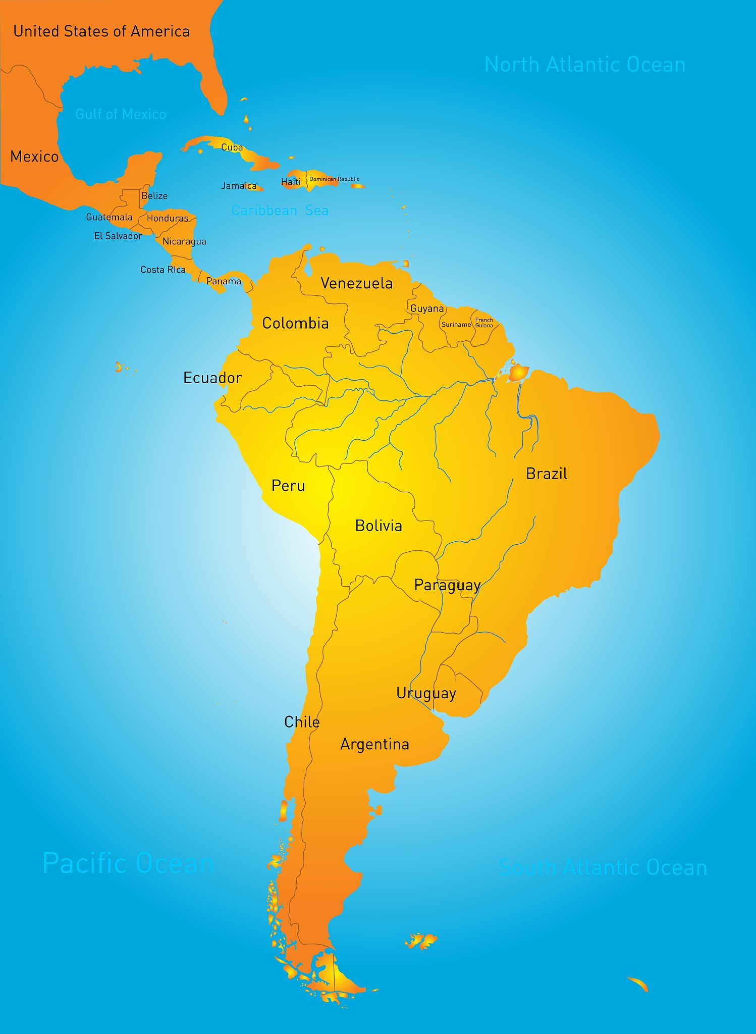 south america countries