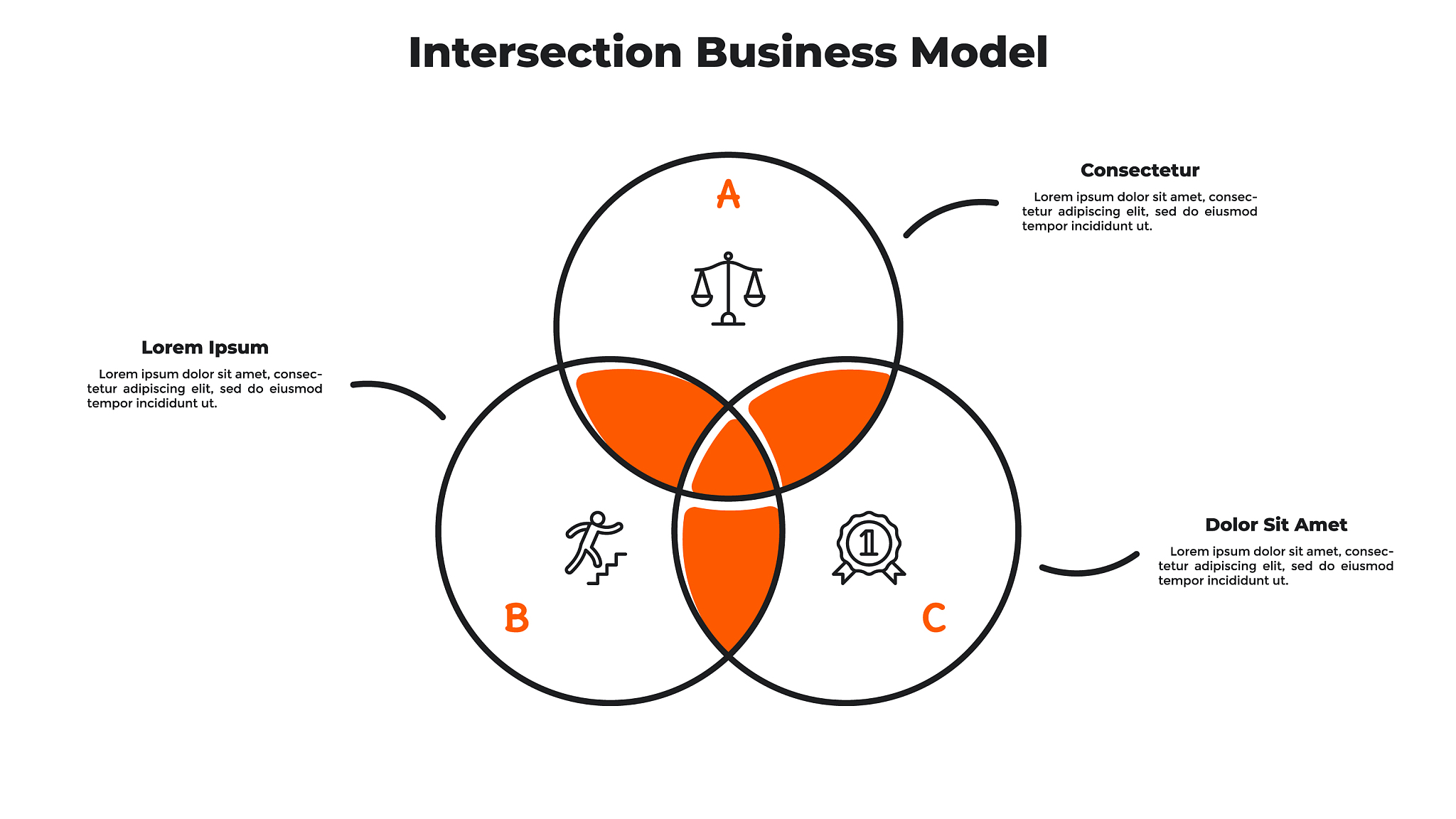 modern infographic options banner