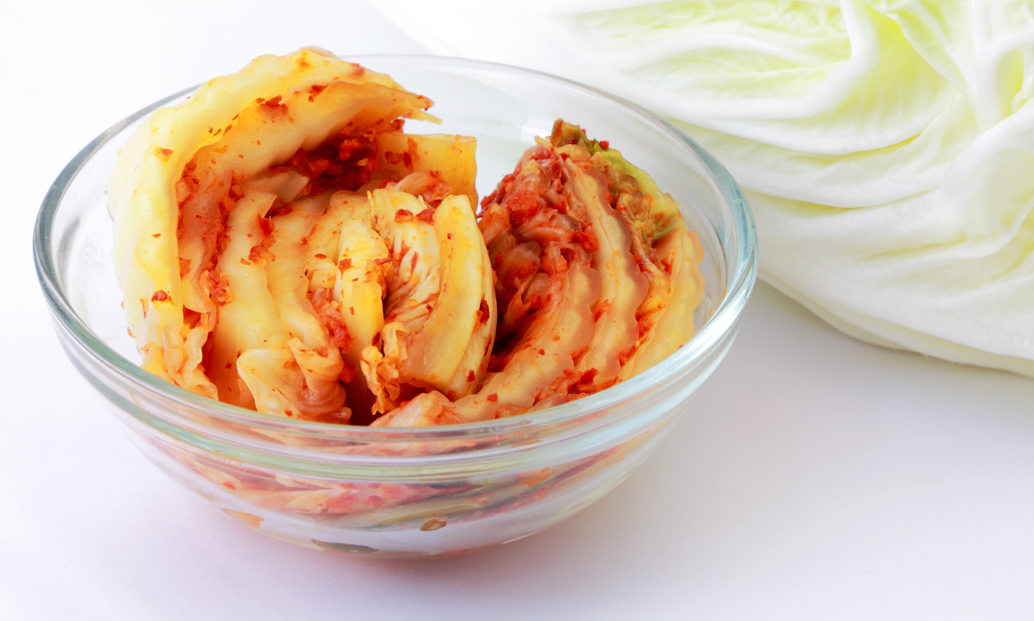 kimchi and bok choy