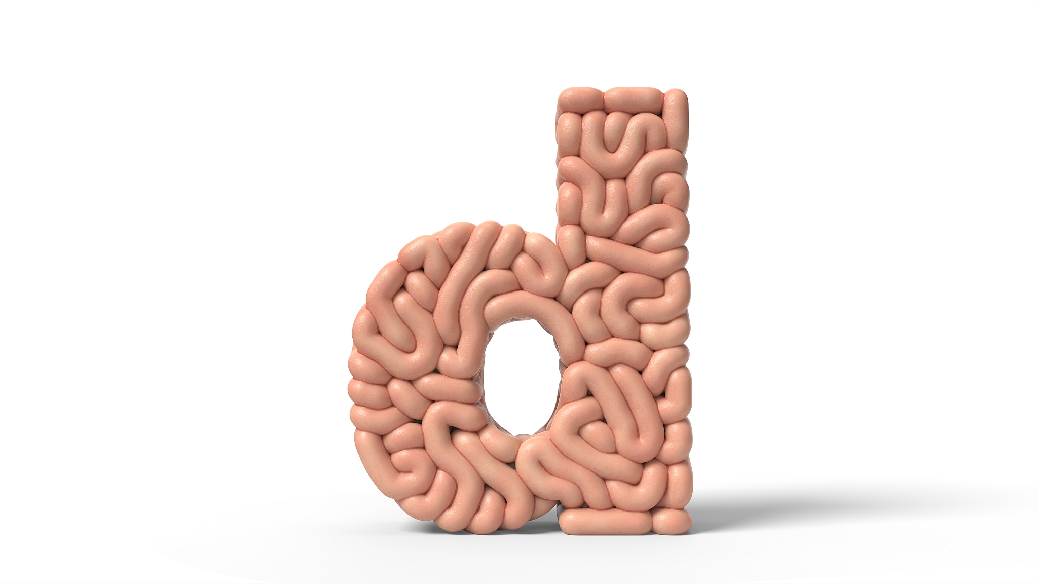 三维图形,绘画插图,英文字母<strong>d</strong>,人脑,生物学,健康保健,药,字母,灵感