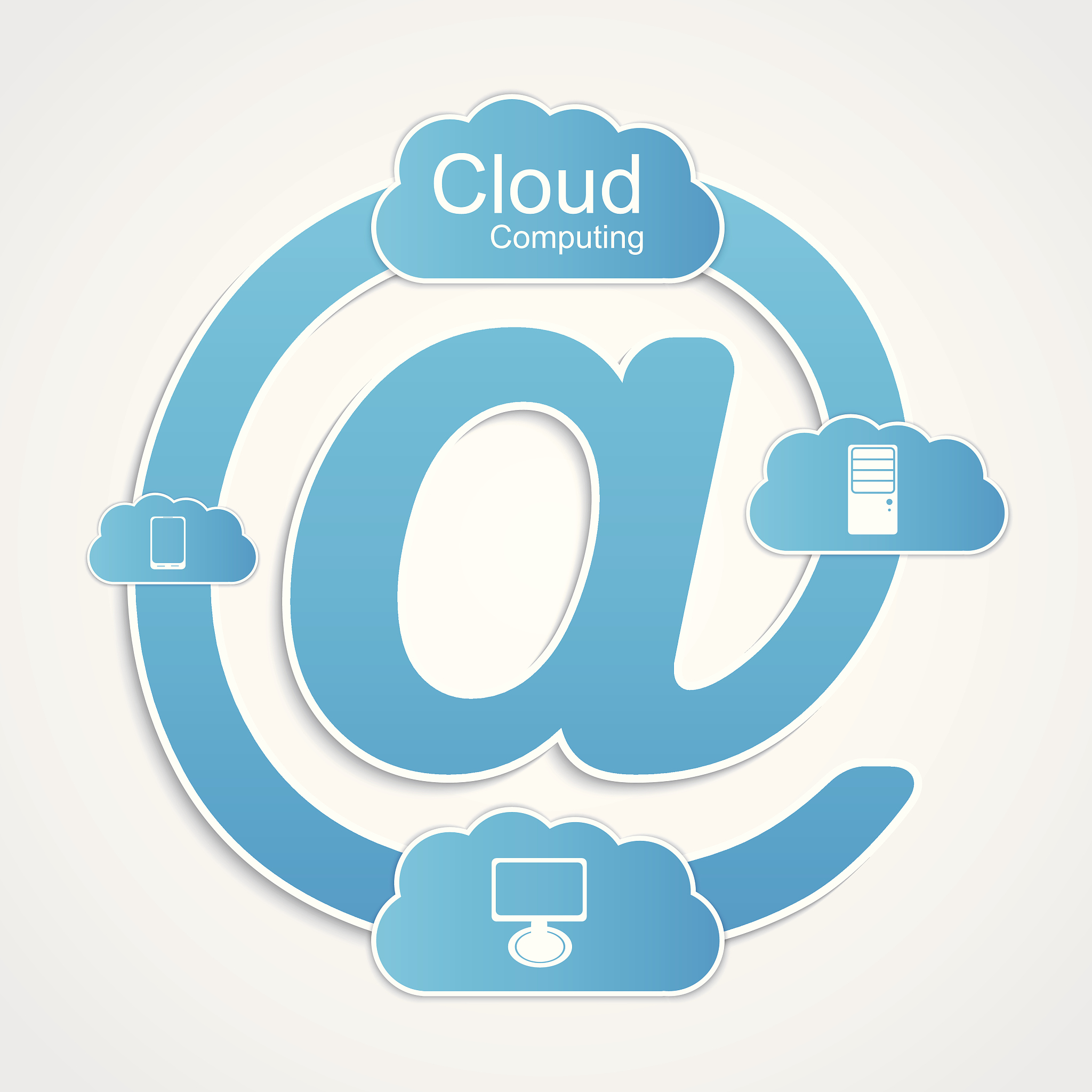 cloud computing technology concept.