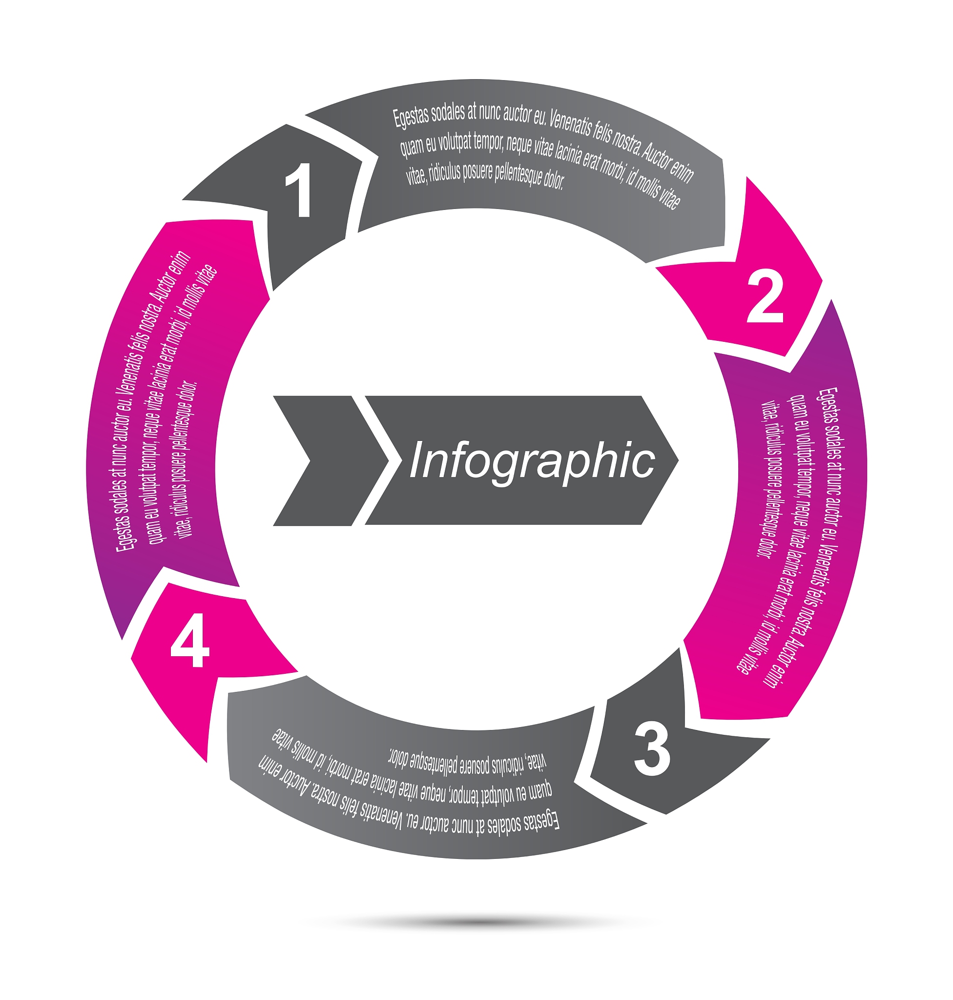 circle infographic