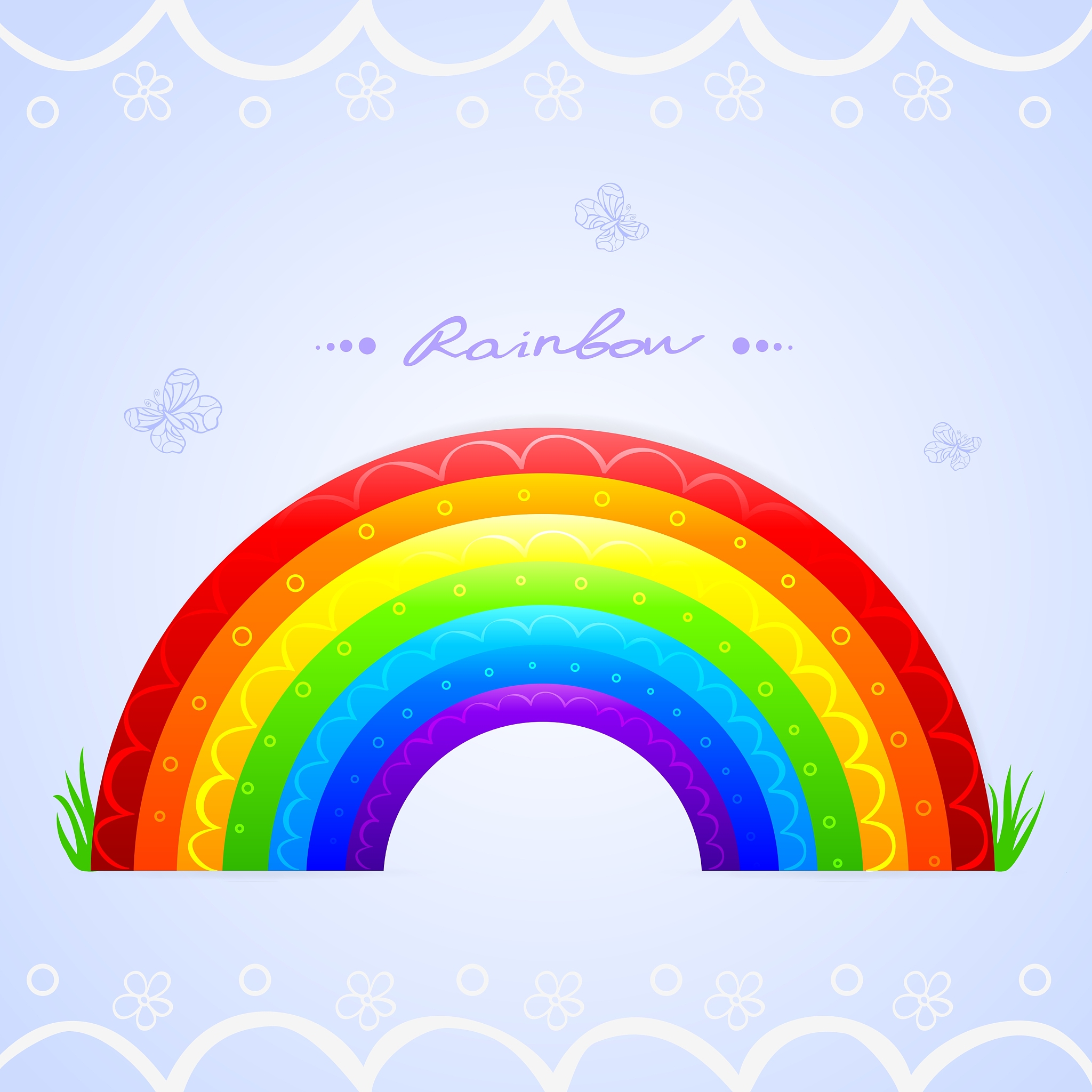 一年级看彩虹，奇妙的七彩世界