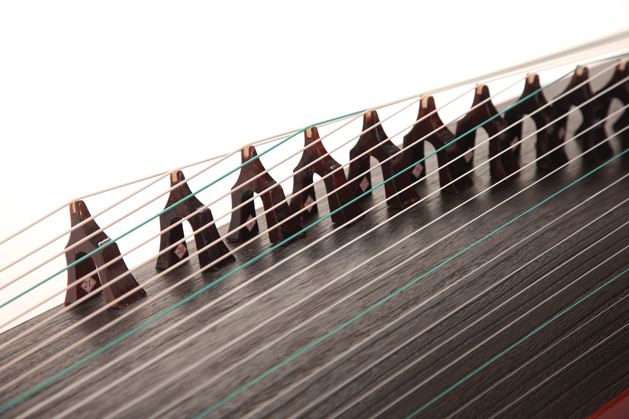 黑檀木古筝，泡桐木面板，音色绝美，演奏体验佳