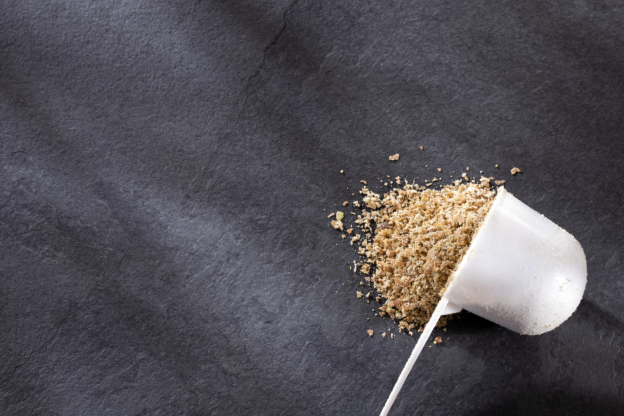 food powder based on soy fiber with psyllium