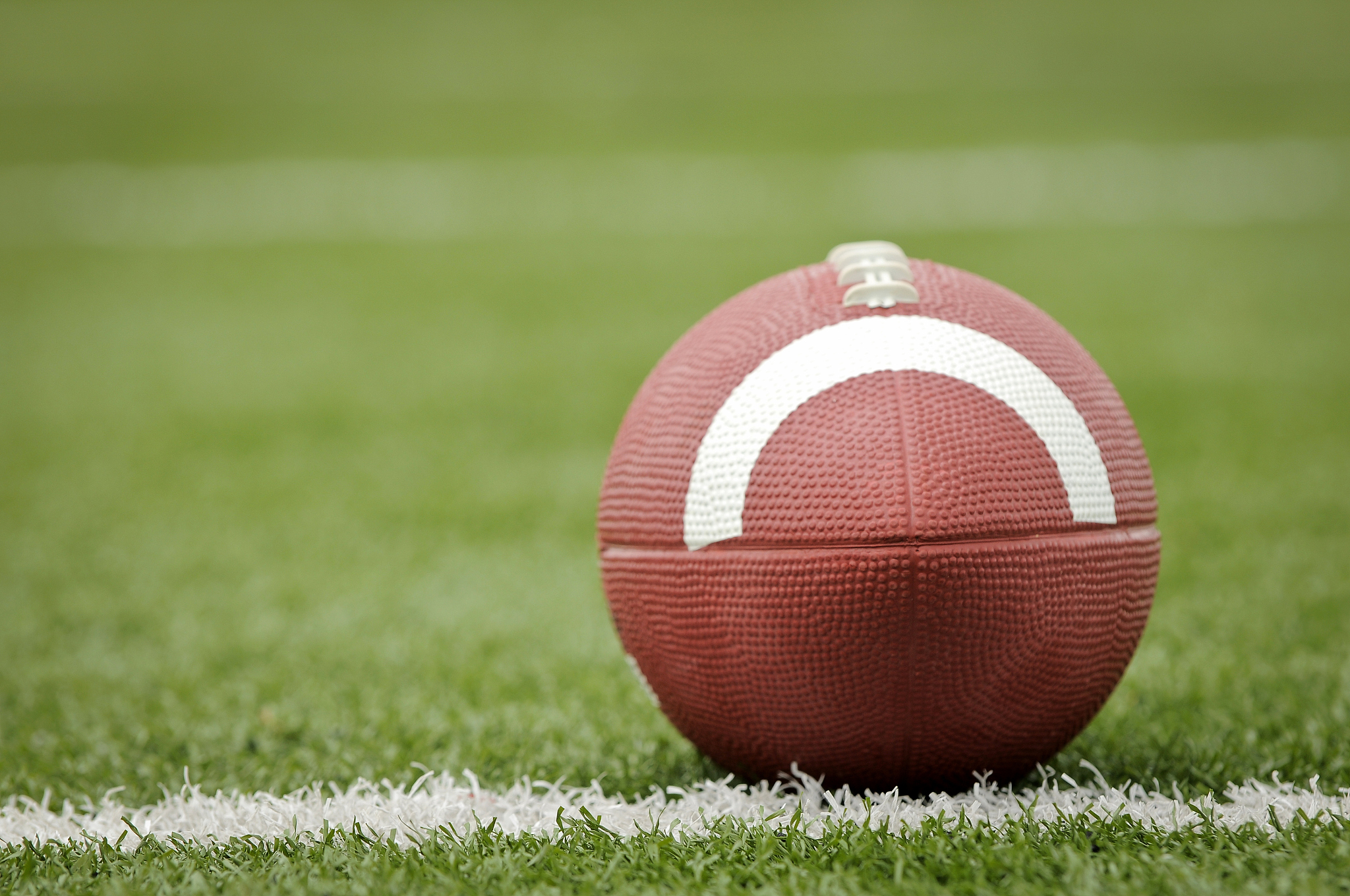 isolated football