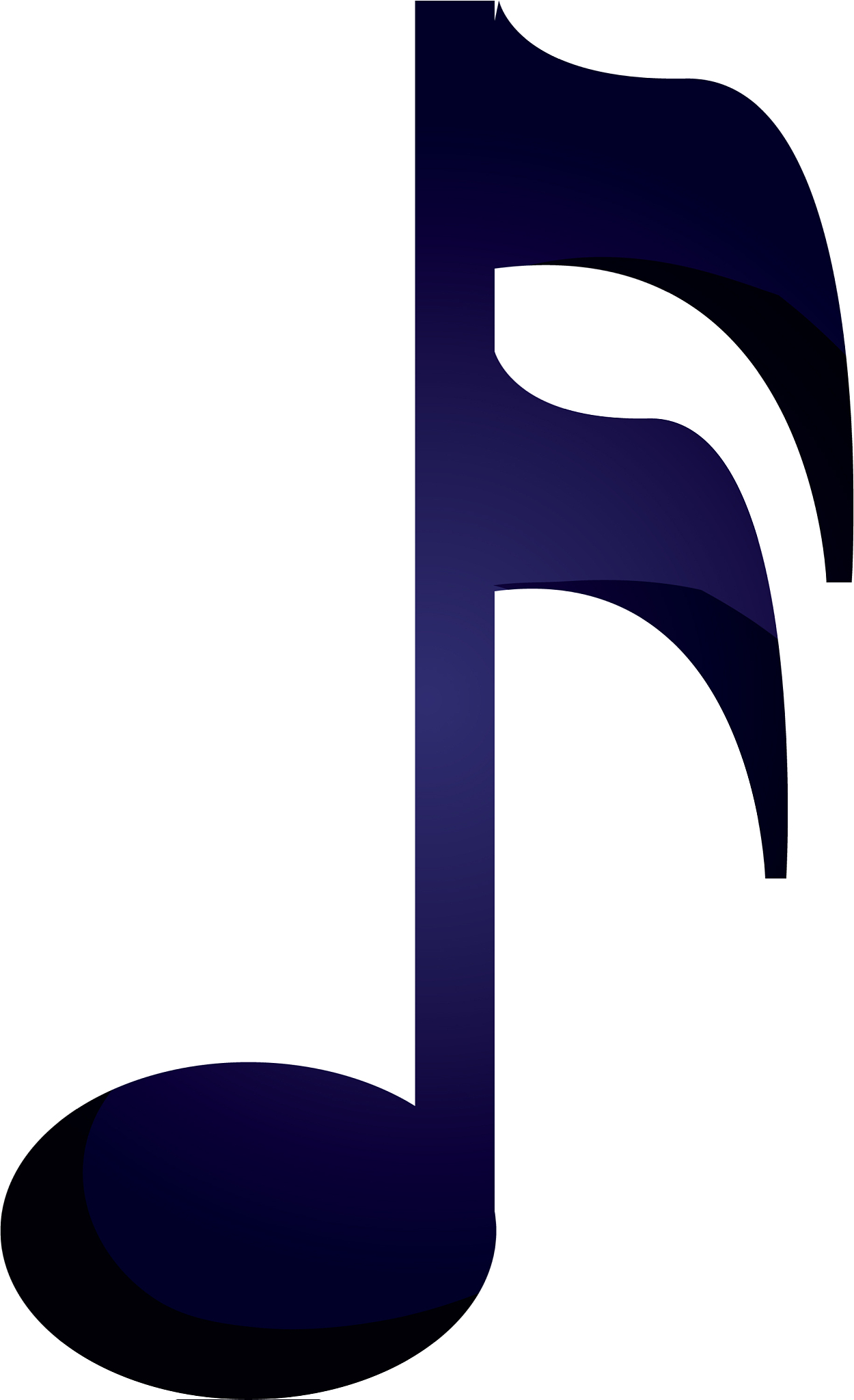 music note isolated icon