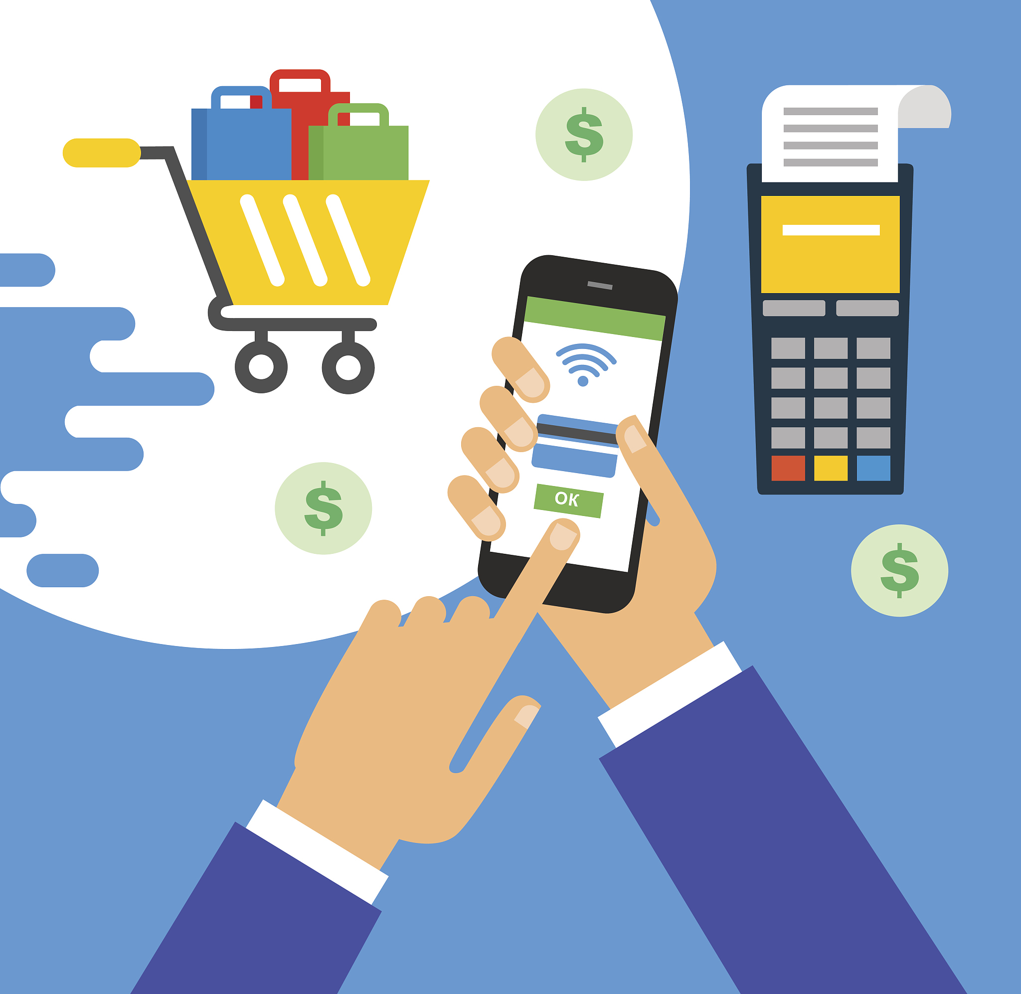 online shopping concept