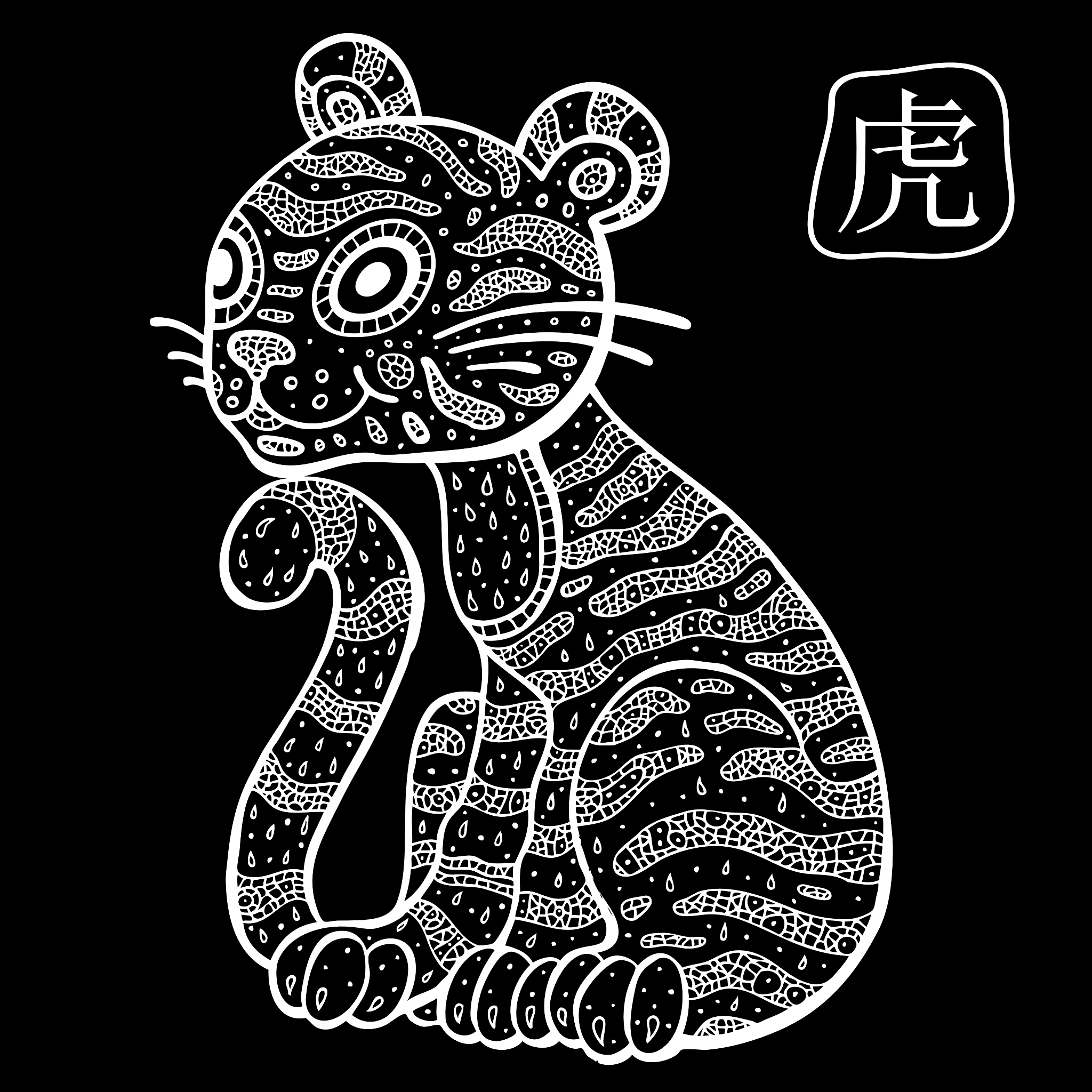 肥头大耳，山中称王，一声怒吼，是什么生肖？ - 揭秘老虎生肖