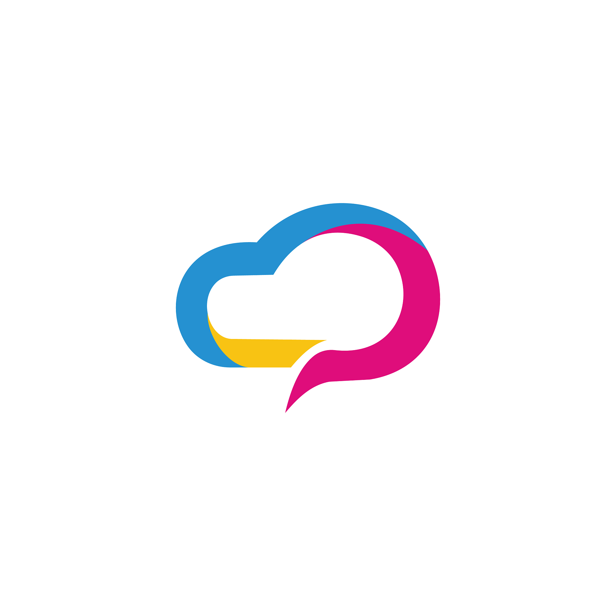cloud logo template