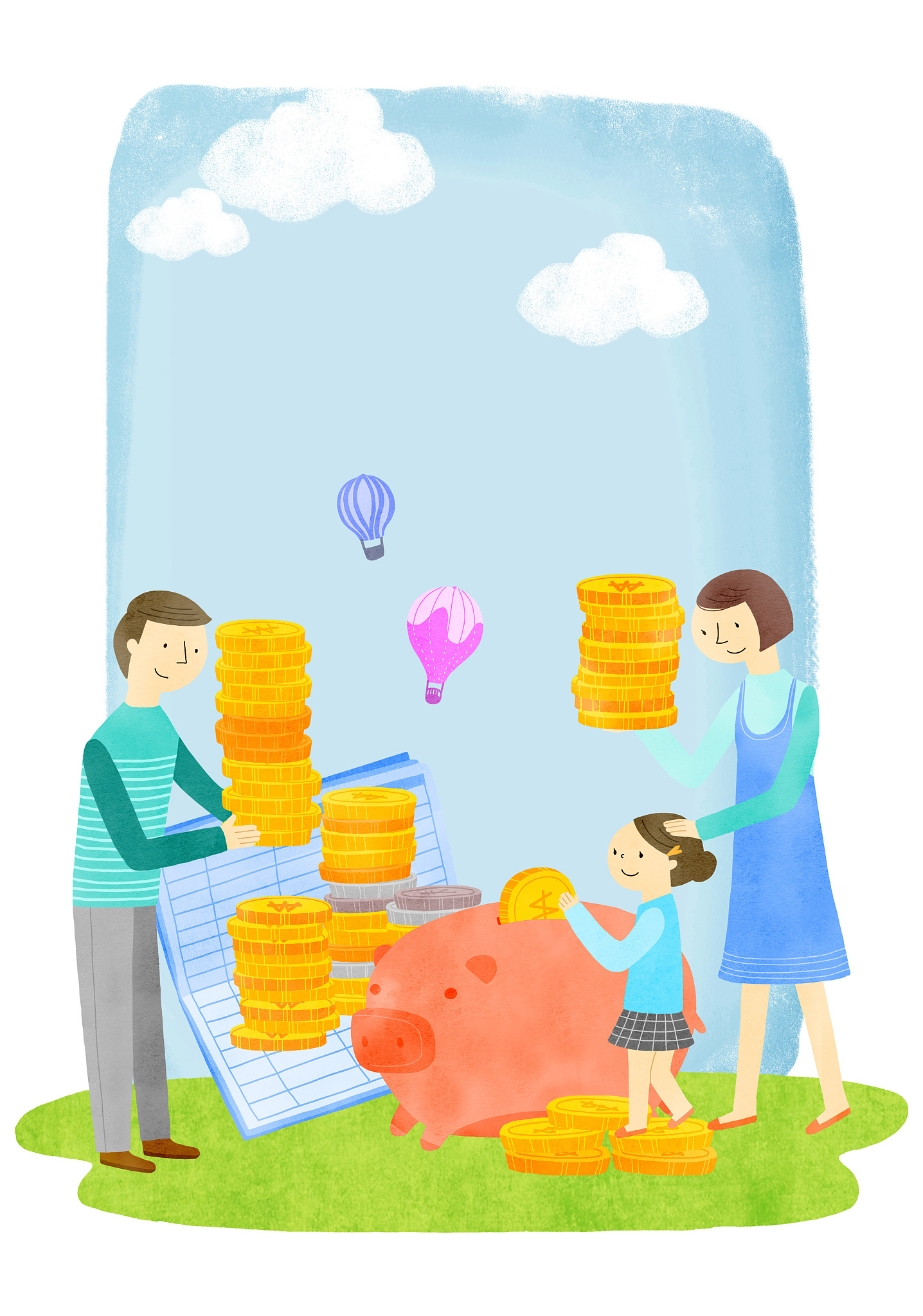 business, finance, banking, insurance, savings, virtual money, i