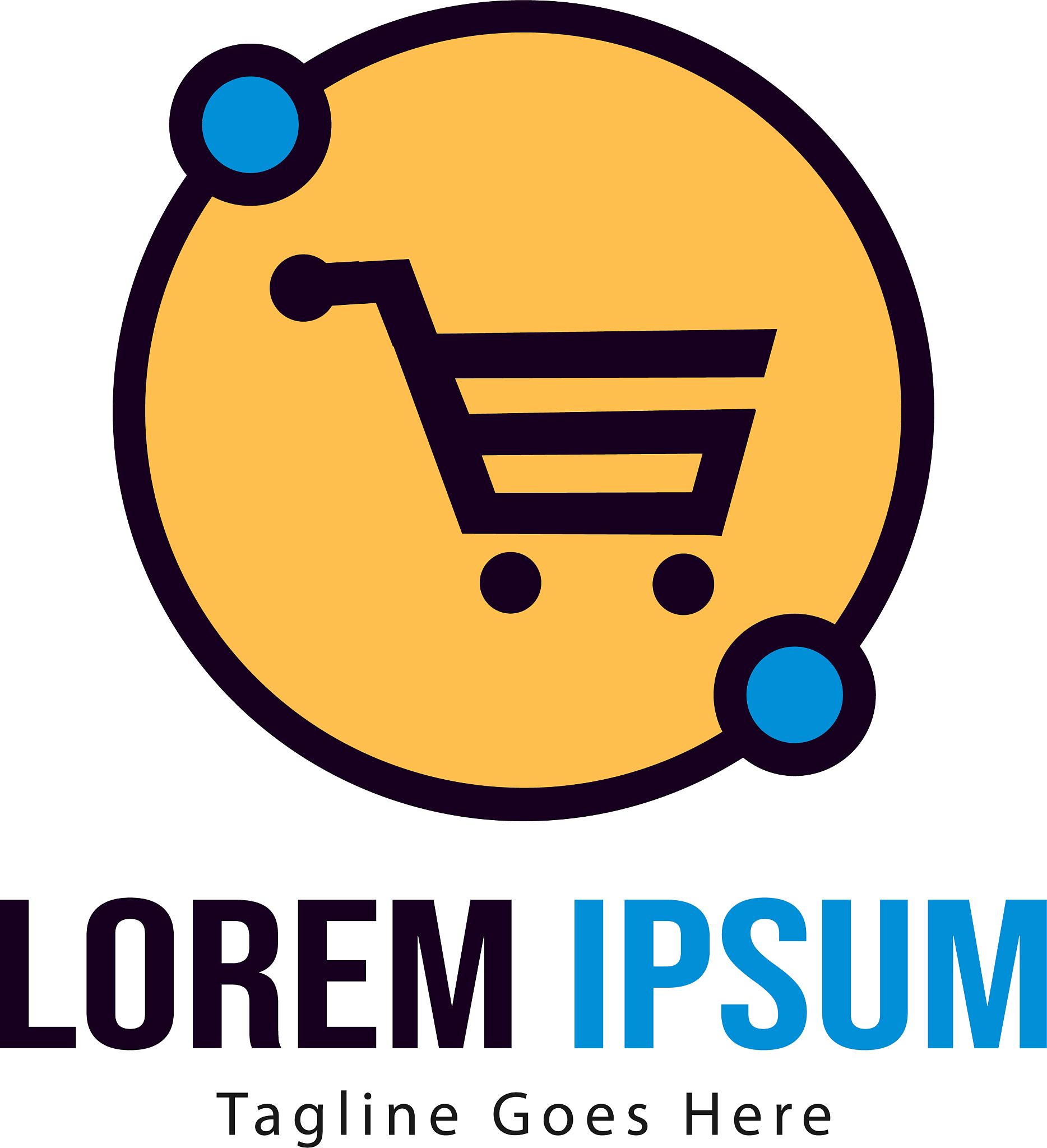 shopping logo template design shopping logo with
