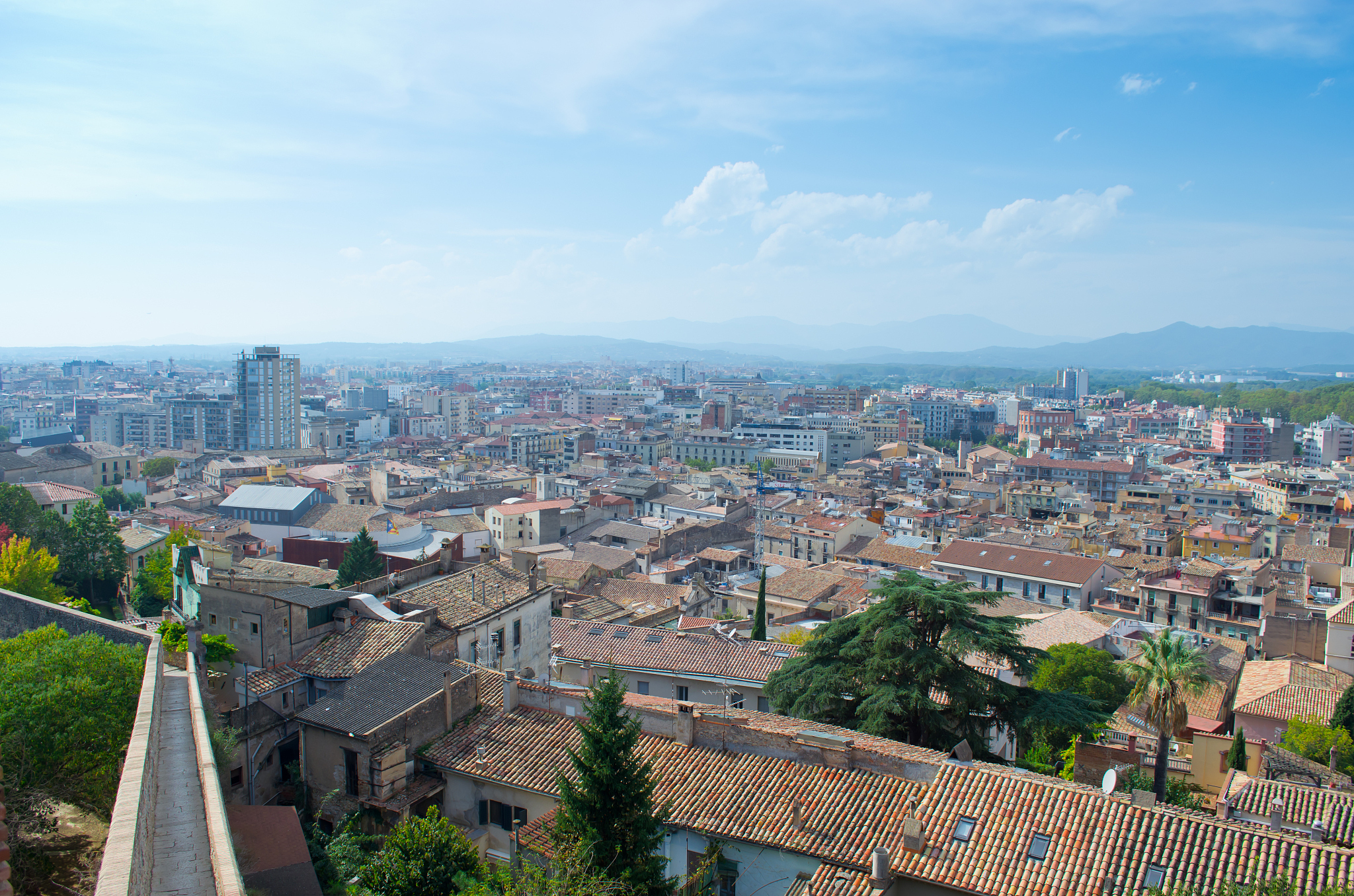 girona city architecture, spain