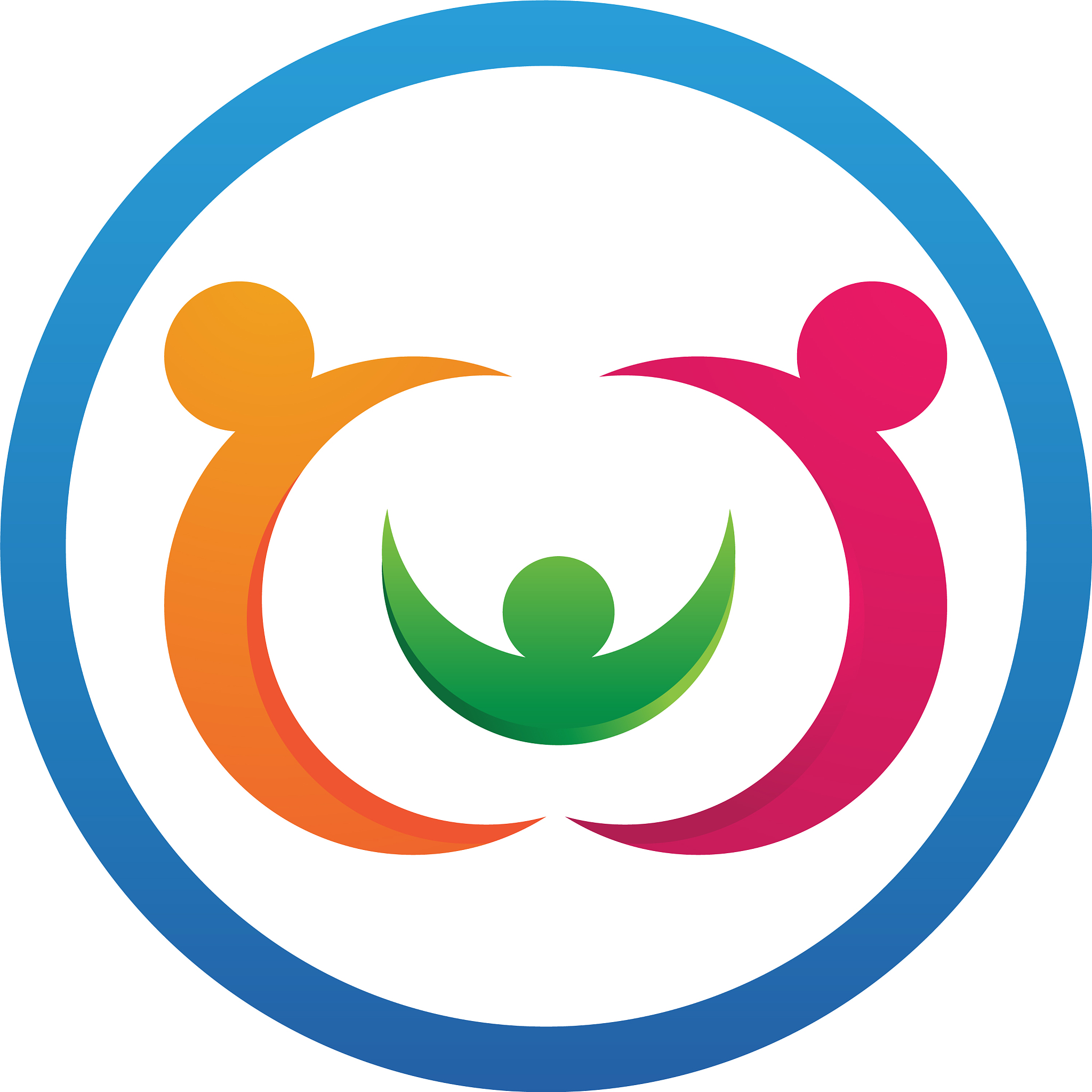 adoption care logo template