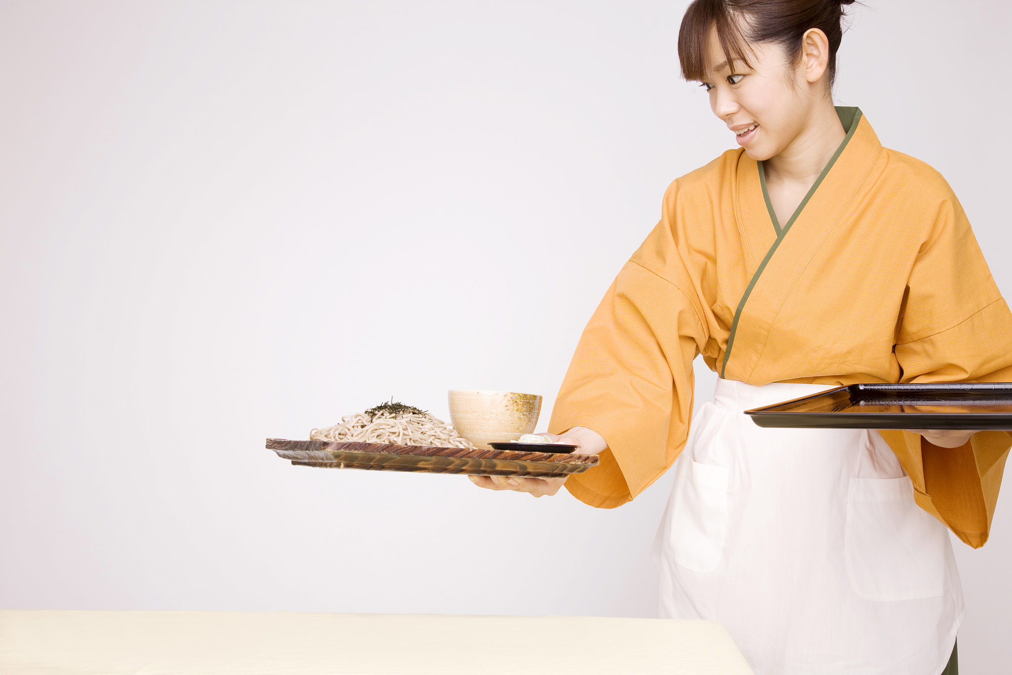 bring to the table a woman clerk