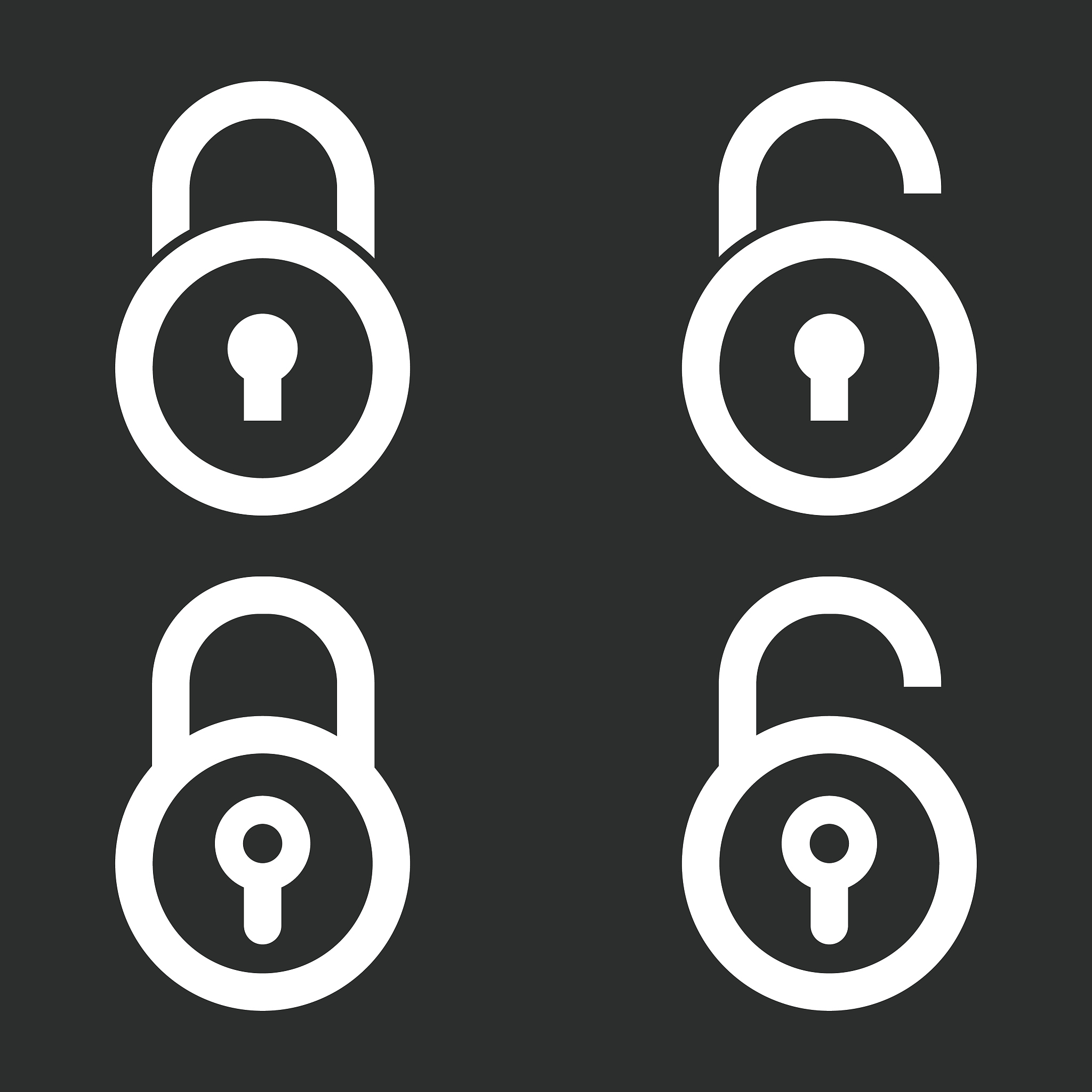 lock - vector icon.