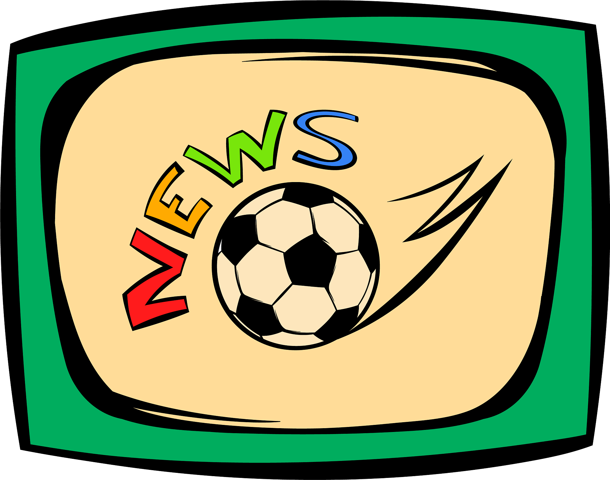 football news icon icon cartoon