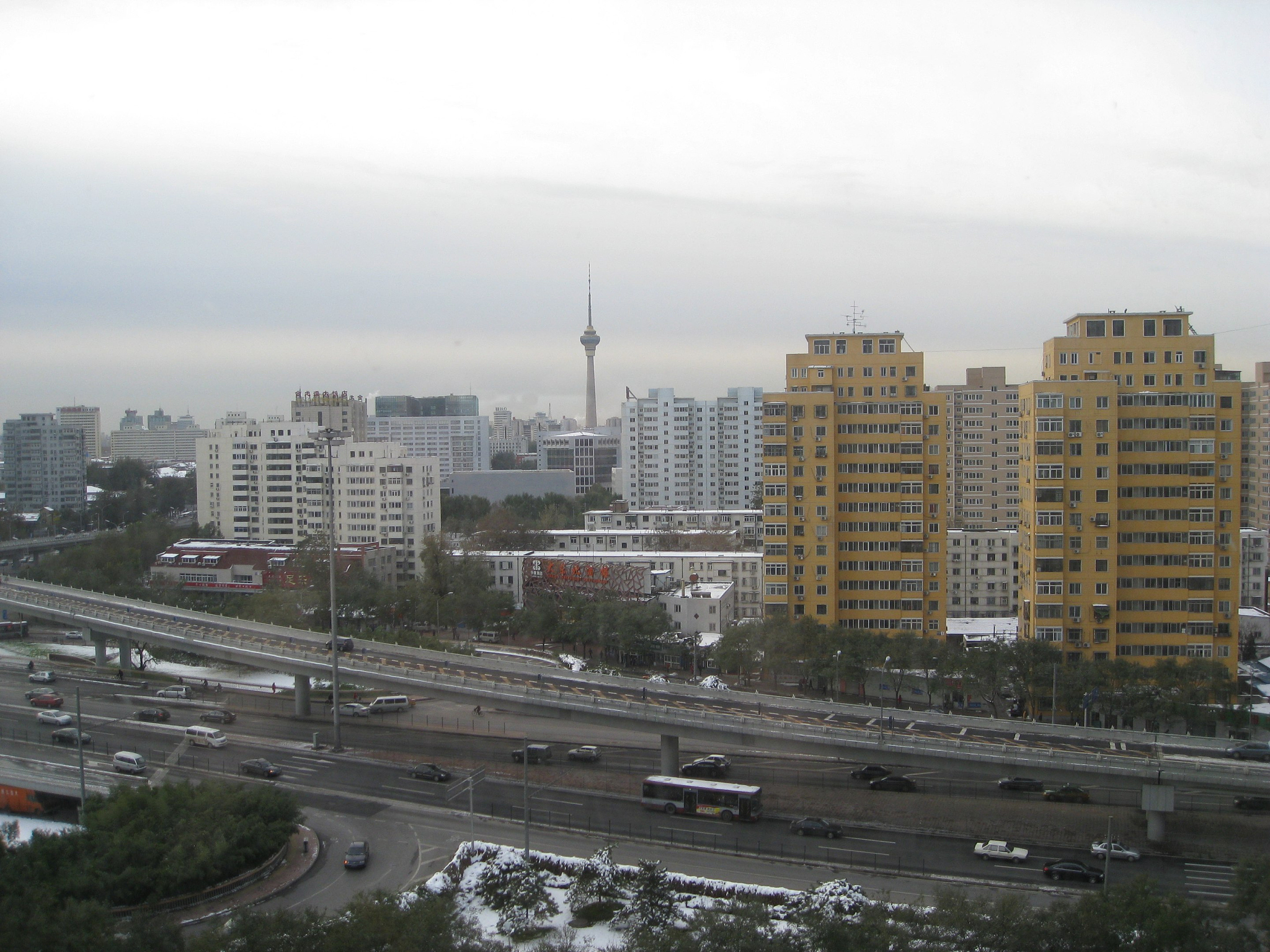 shanghai skyline (oriental pearl tower)