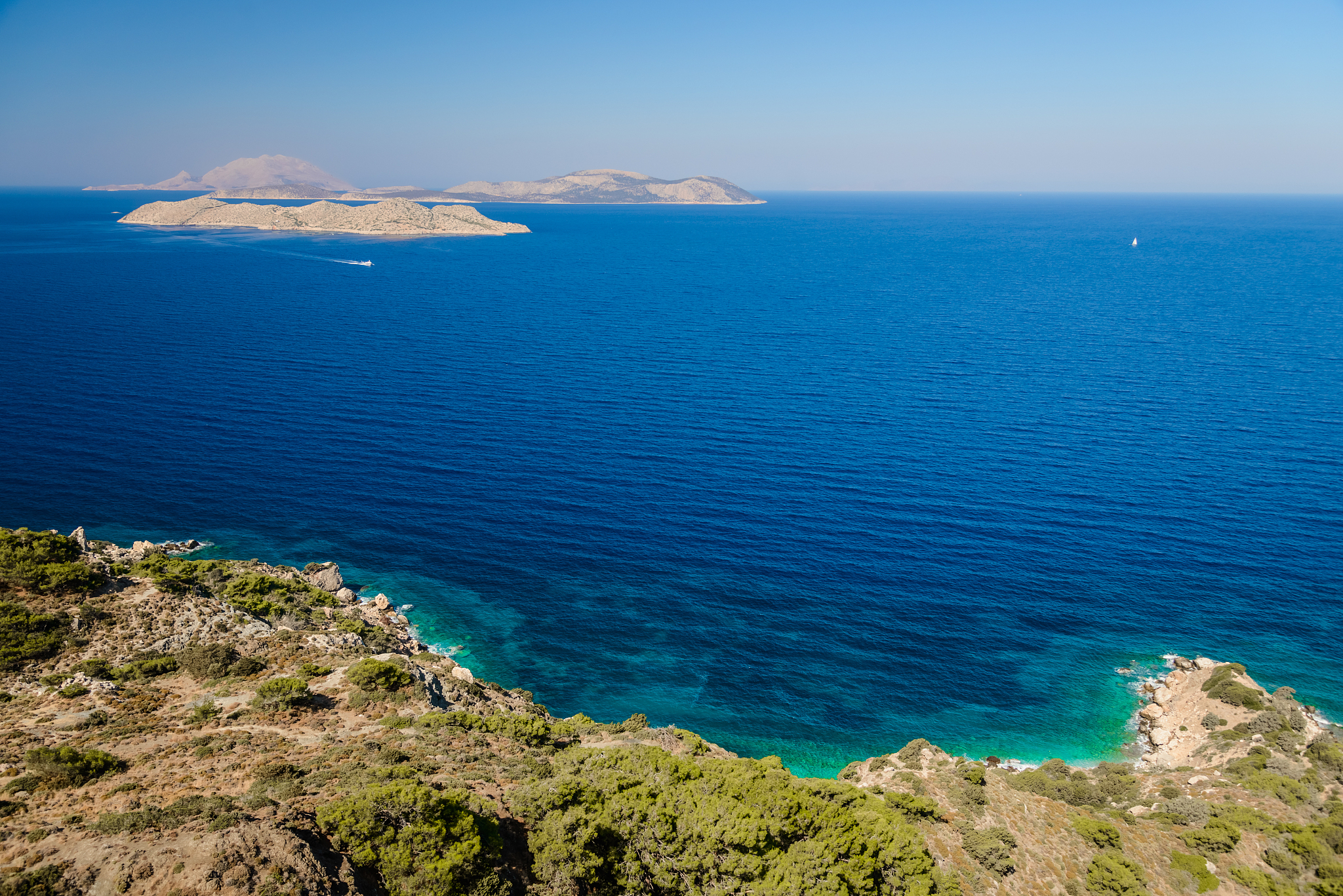 the coast of aegean sea