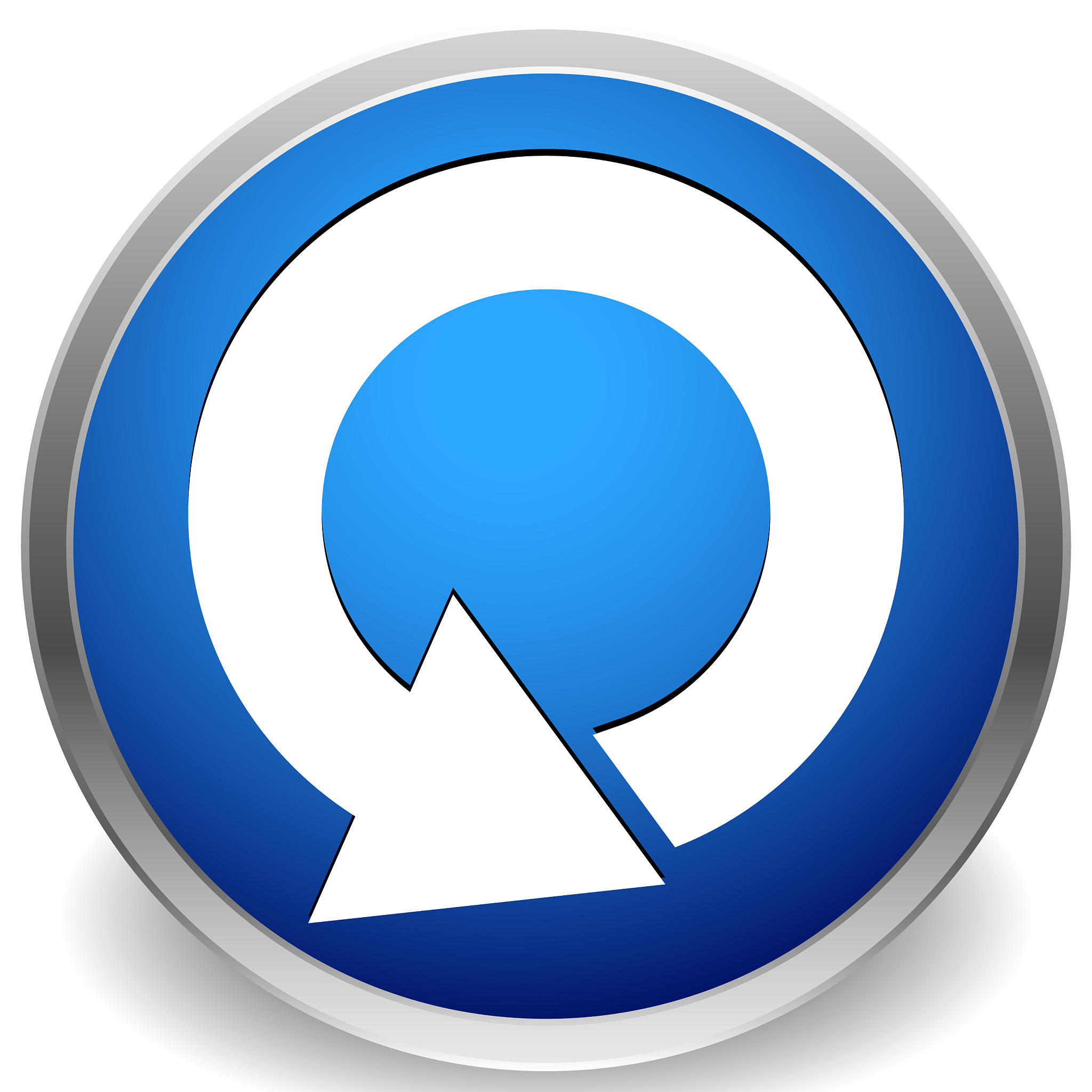 circular 360 degree arrow icon phase cycle