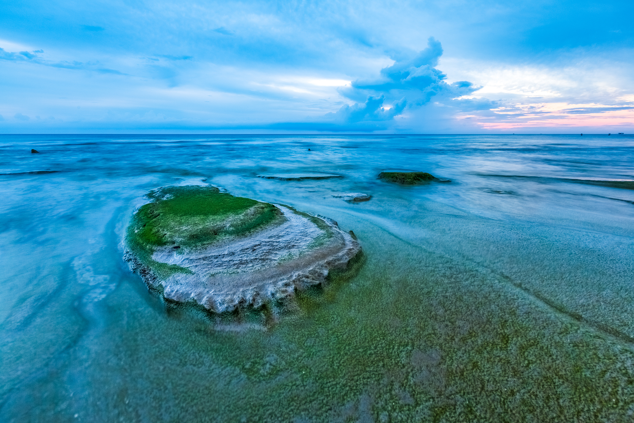 硇洲岛的因为近几年的建设民井已被封