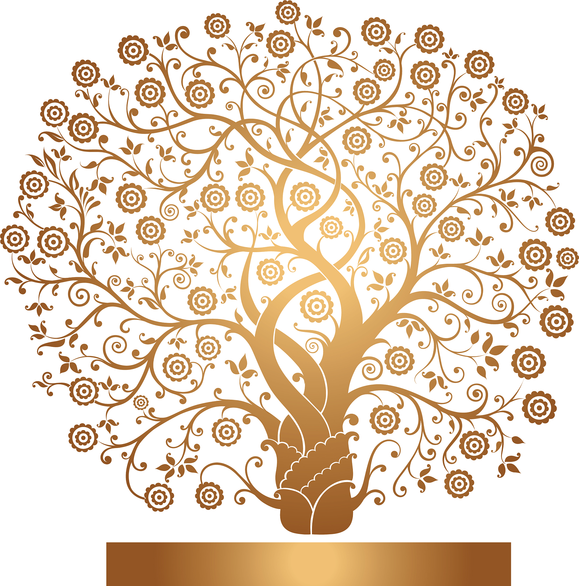 gold tree