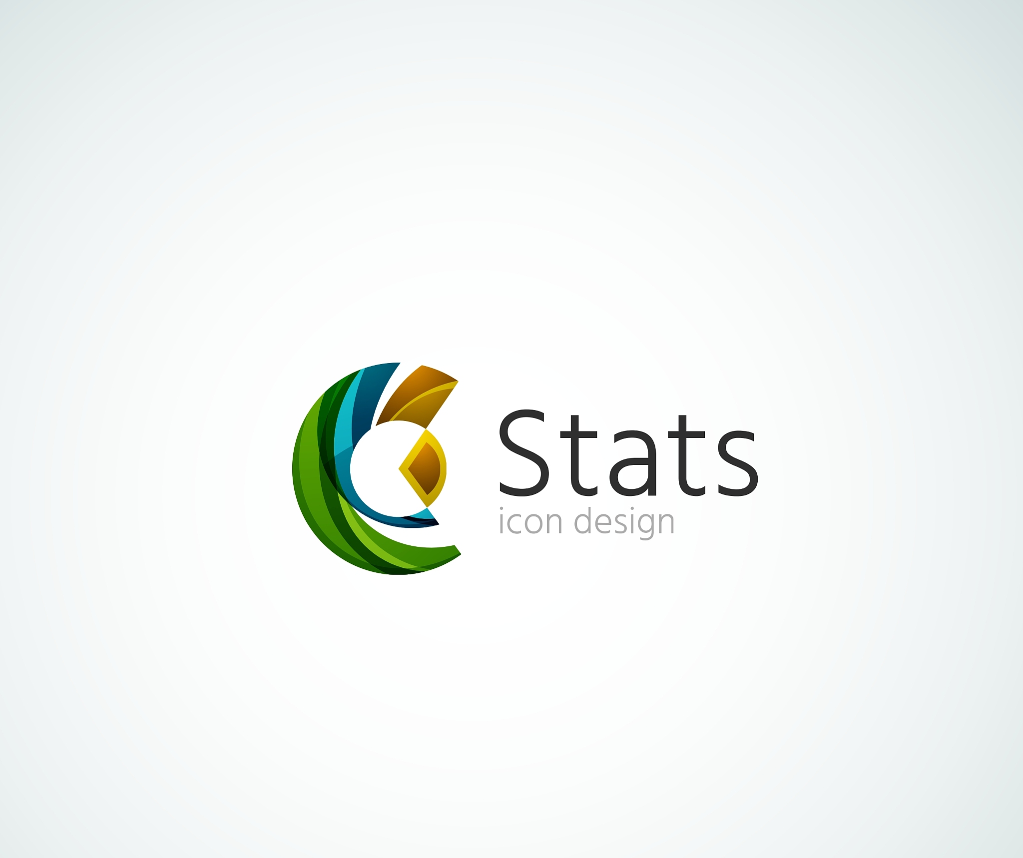 statistics company logo design