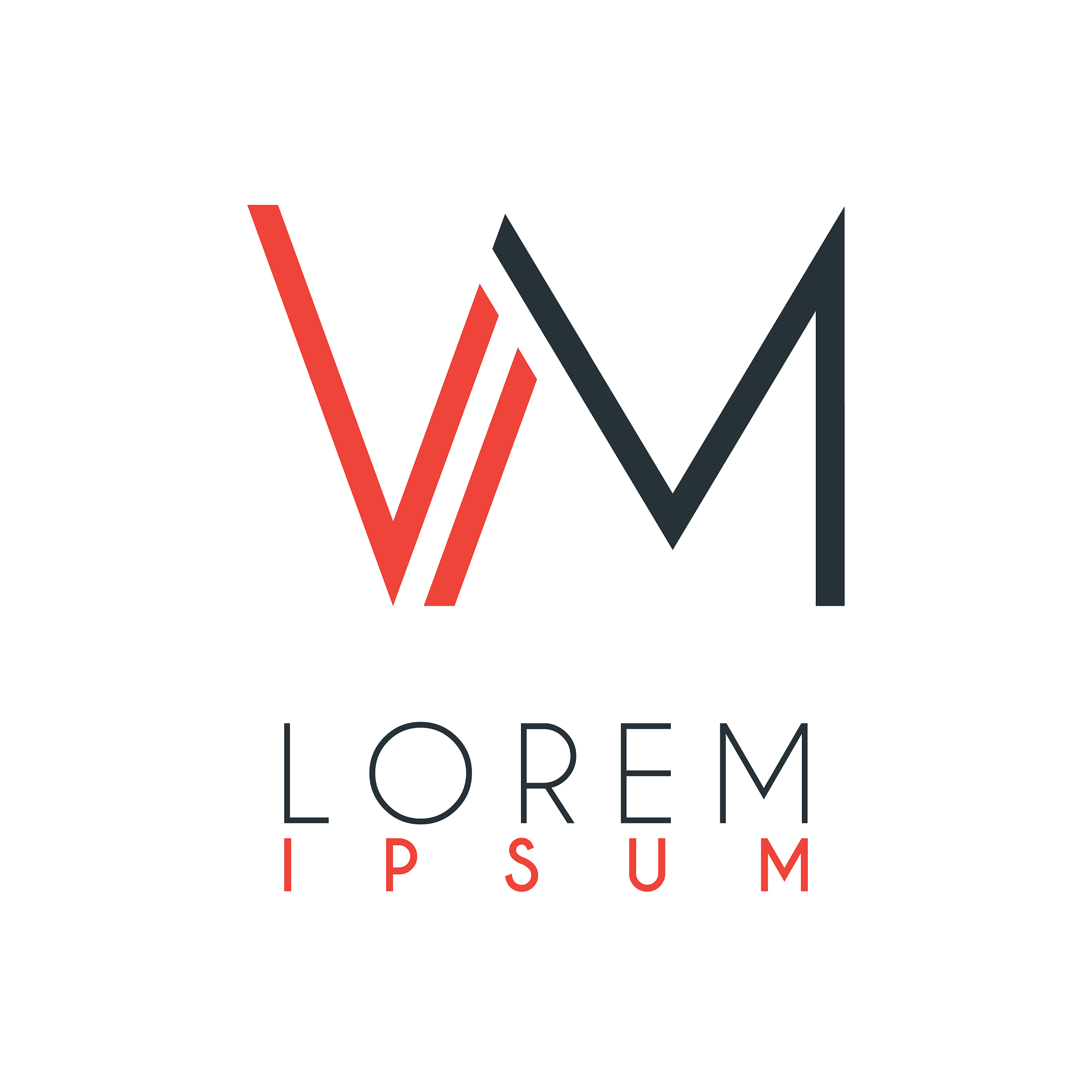 the logo between letter v and letter m or vm