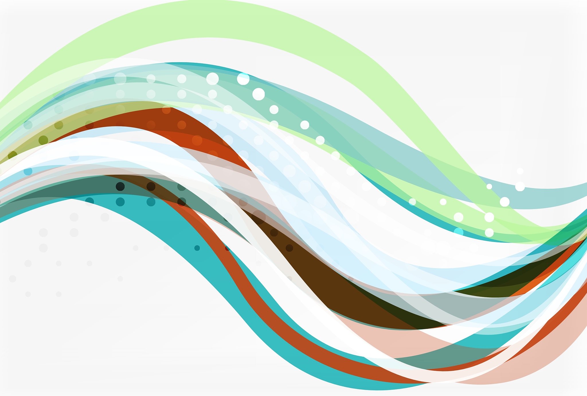 colorful wave stripes and lines