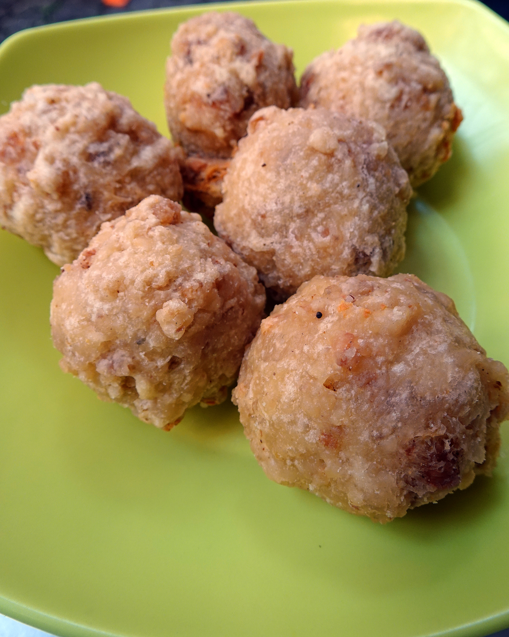 fried meatballs